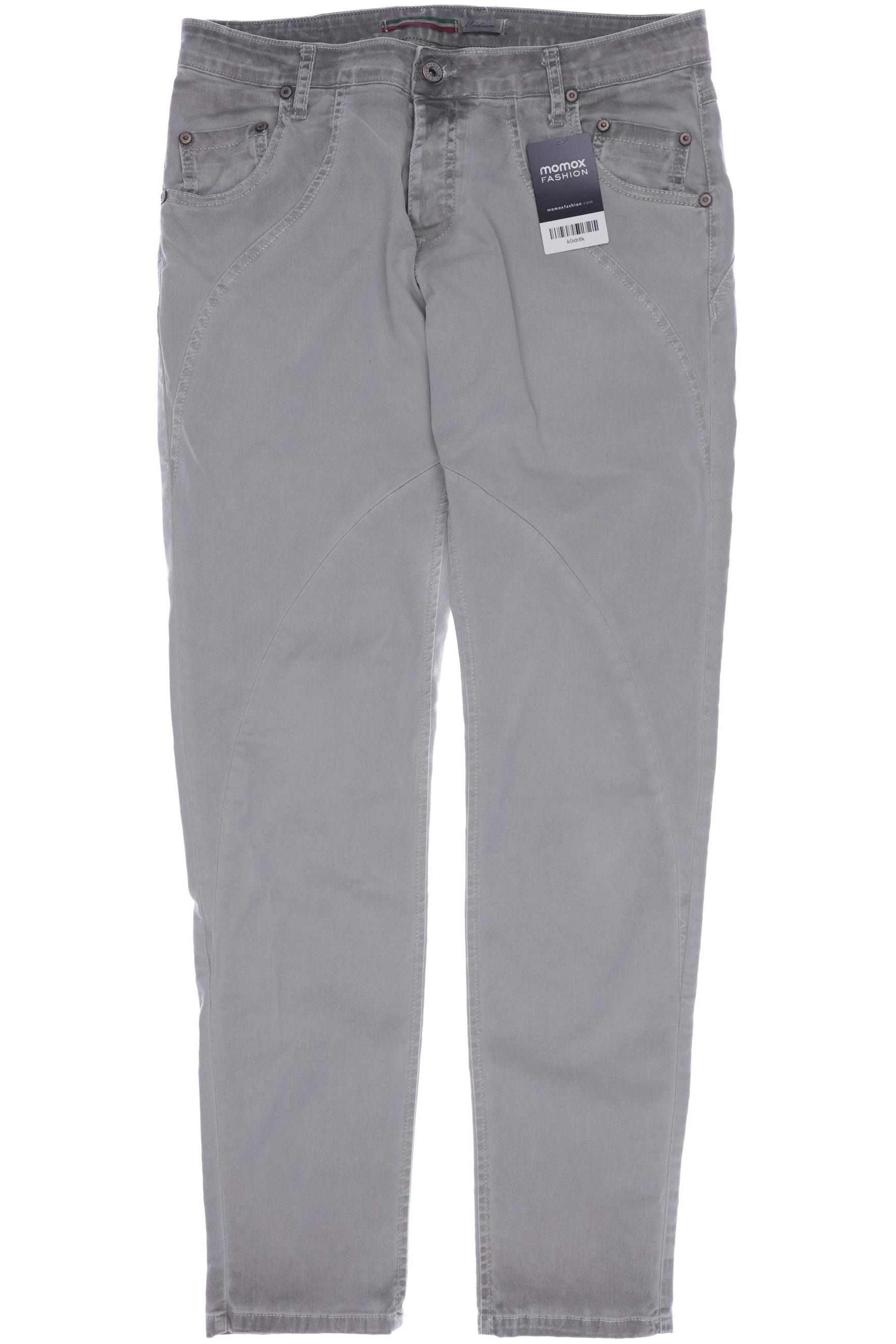 

PLEASE Damen Jeans, grau