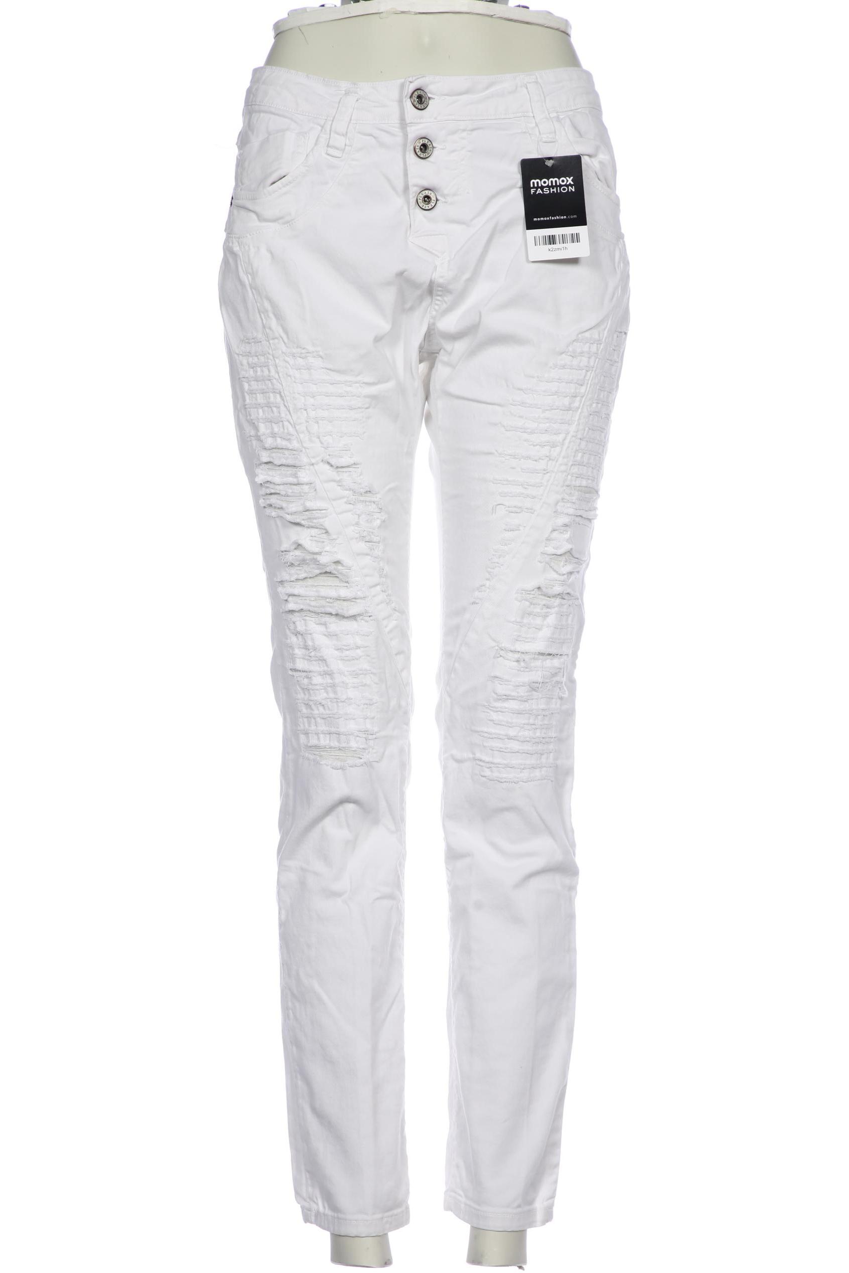 

PLEASE Damen Jeans, weiß