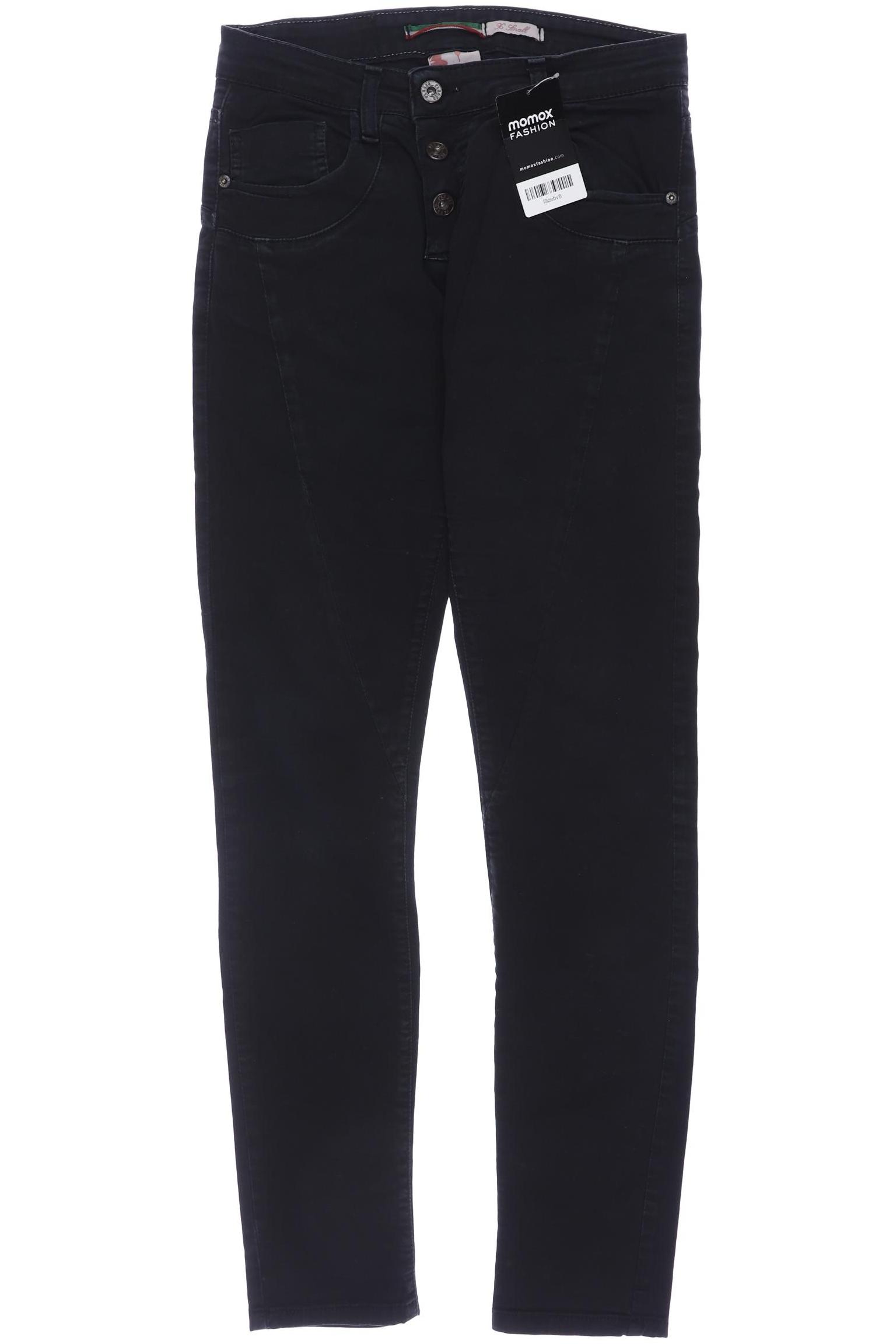 

PLEASE Damen Jeans, schwarz