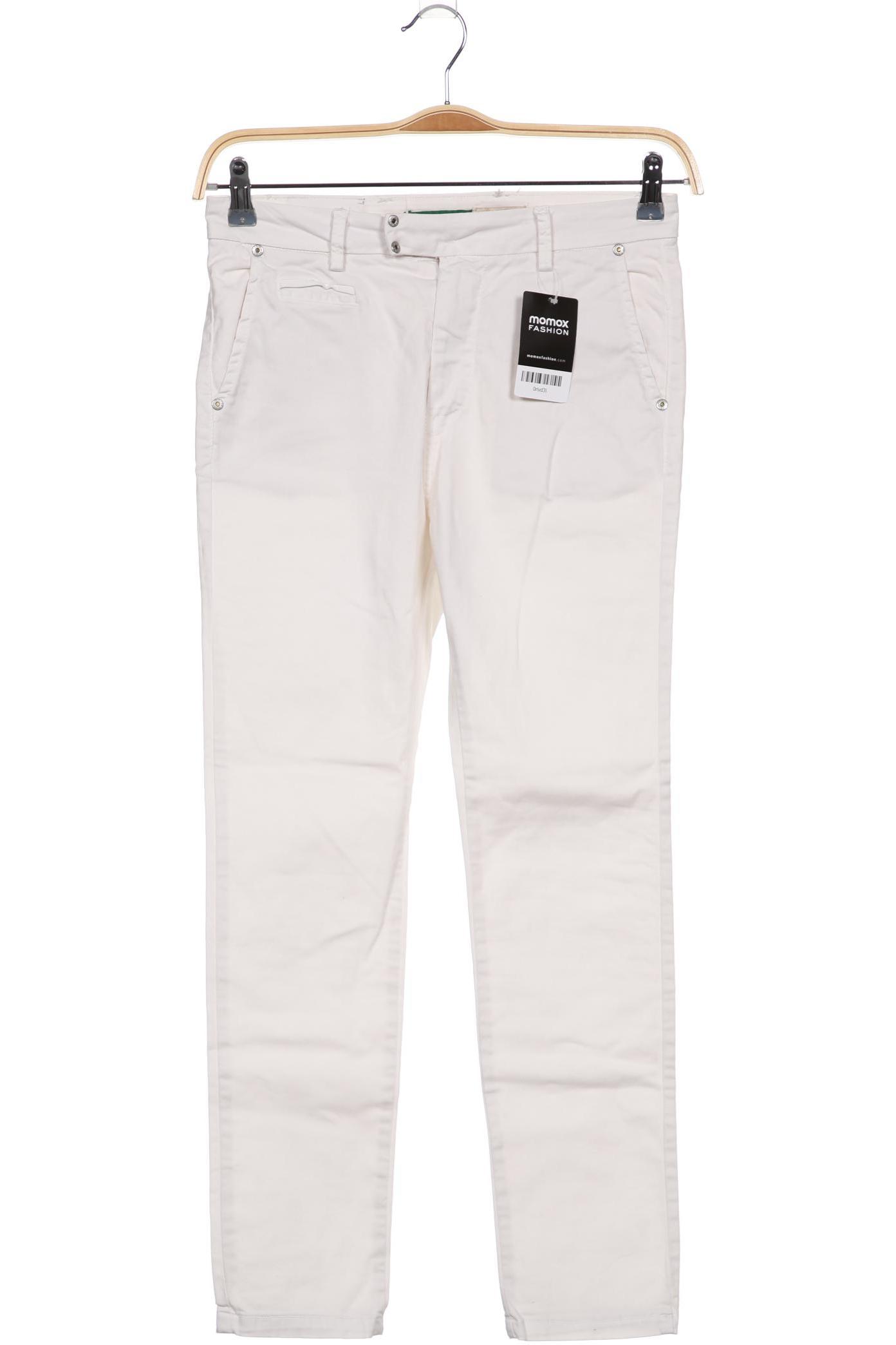 

PLEASE Damen Jeans, cremeweiß