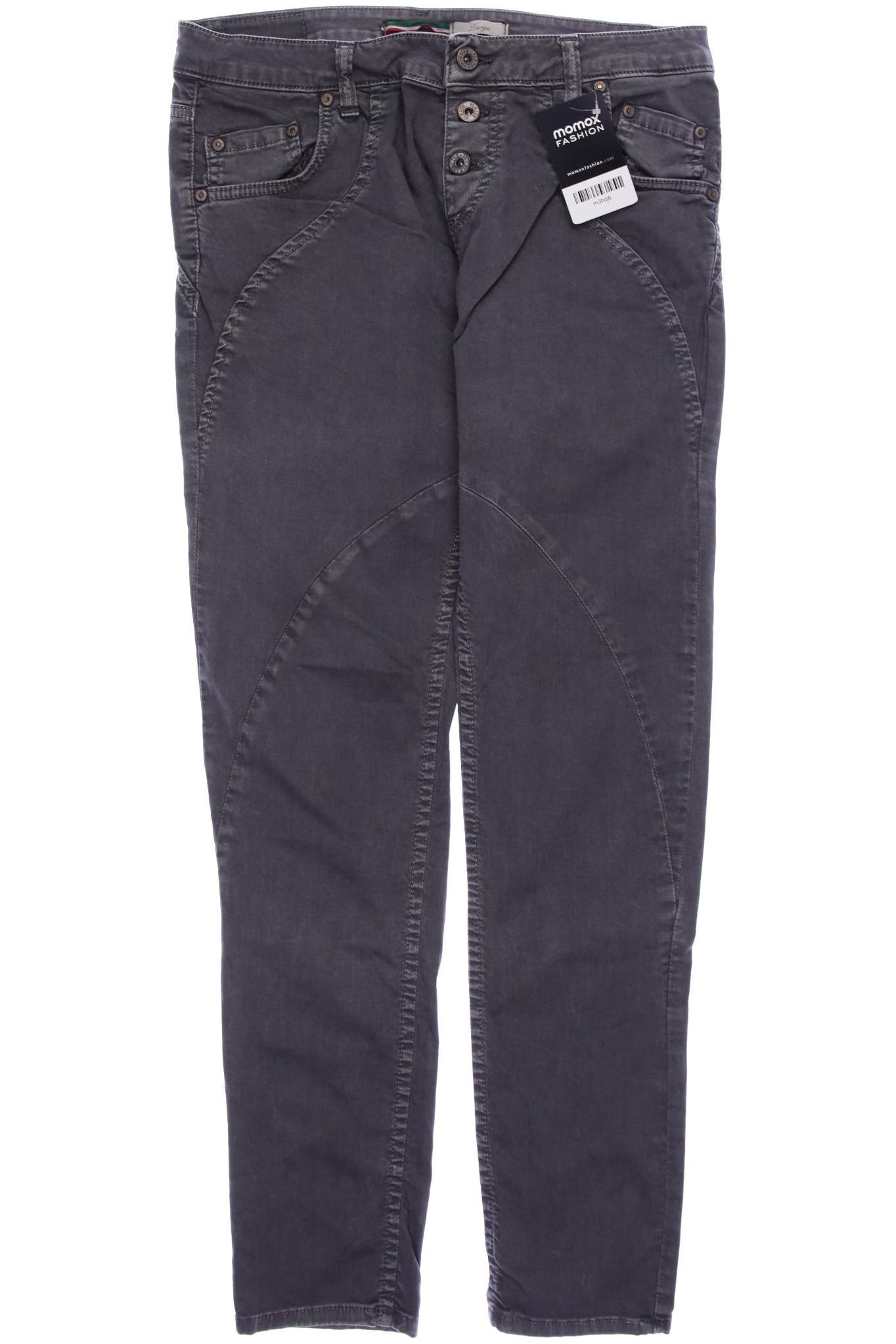 

PLEASE Damen Jeans, grau