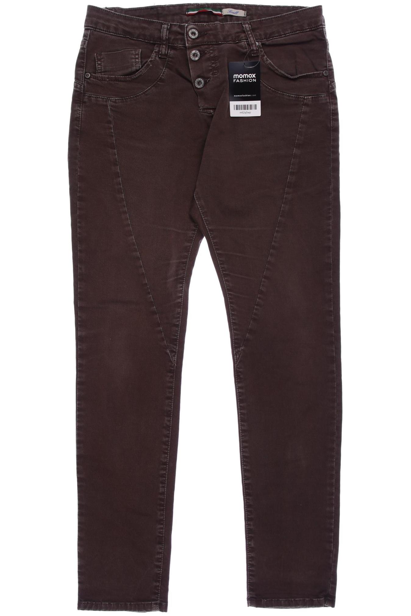 

PLEASE Damen Jeans, braun