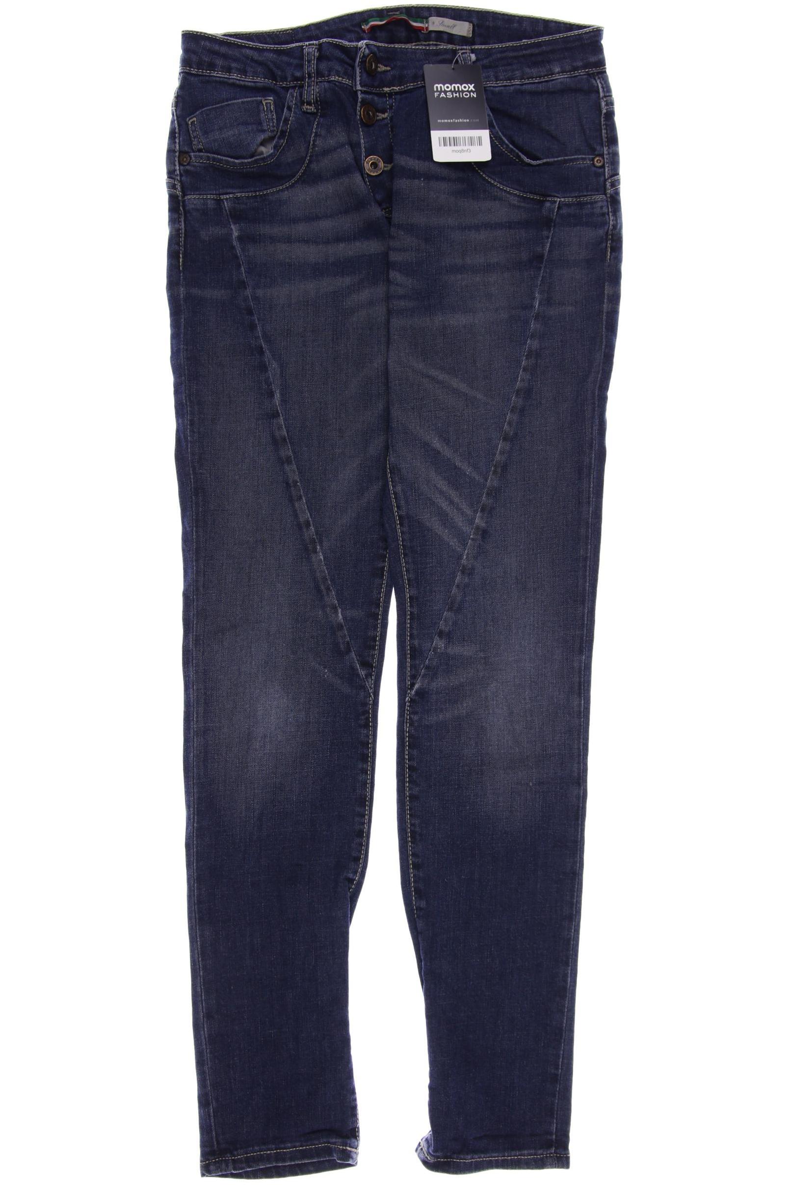 

PLEASE Damen Jeans, marineblau