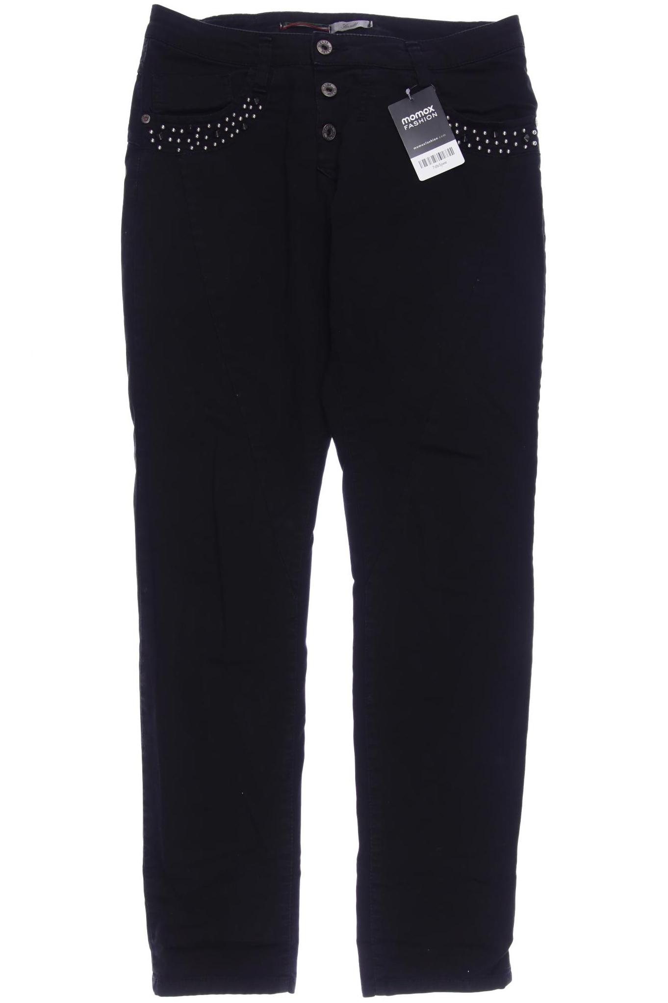 

Please Damen Jeans, schwarz, Gr. 0