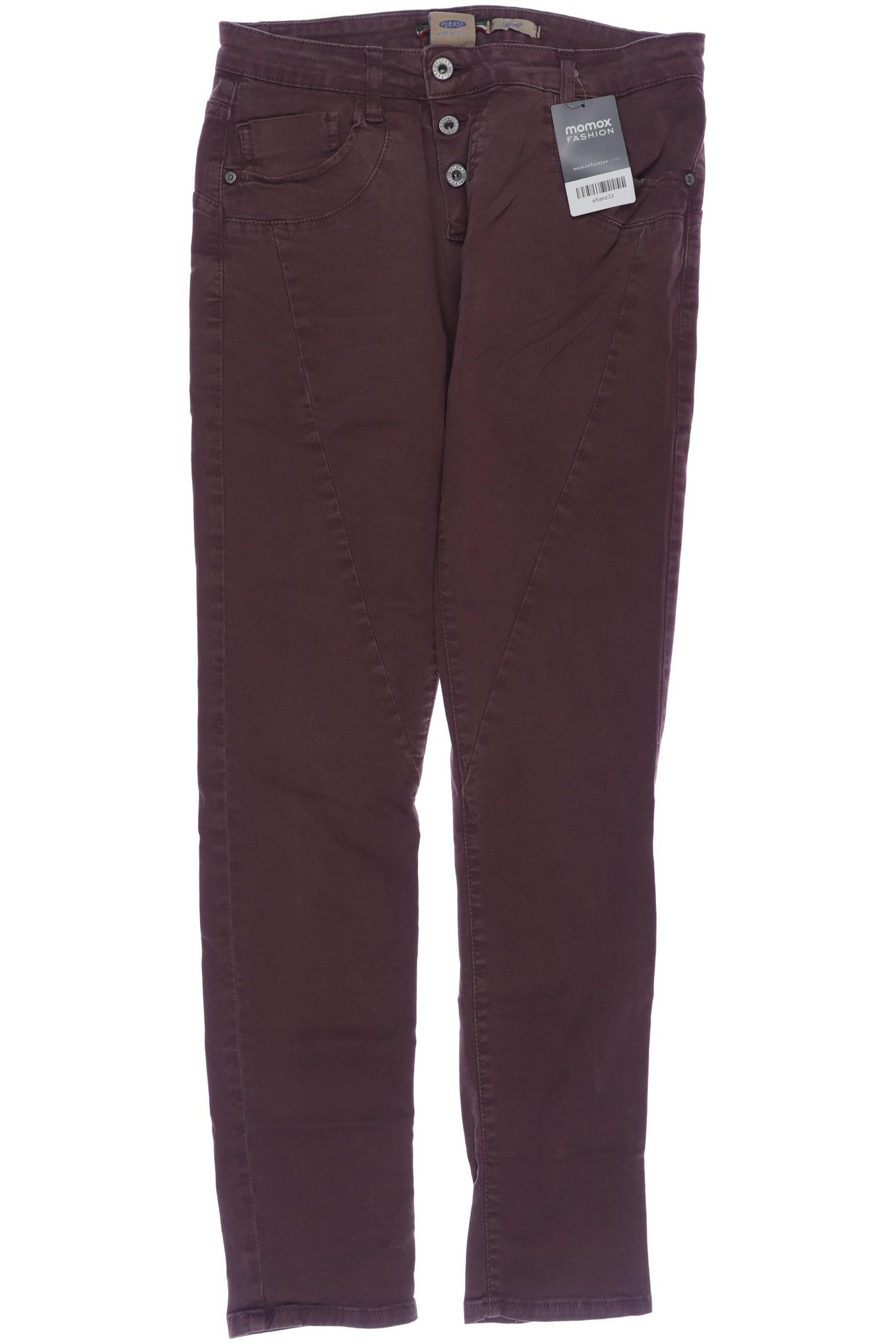 

Please Damen Jeans, bordeaux, Gr. 0