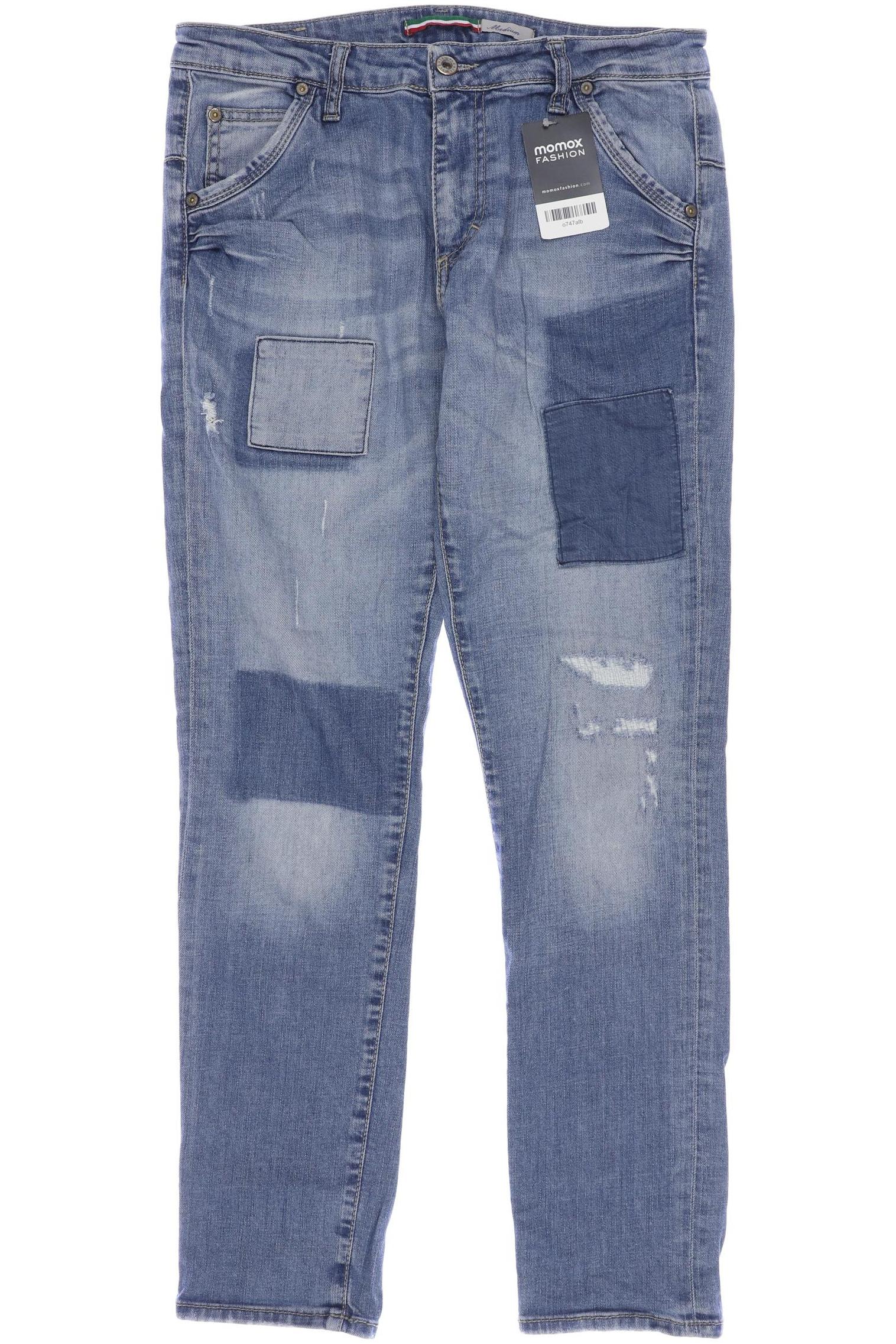 

PLEASE Damen Jeans, marineblau