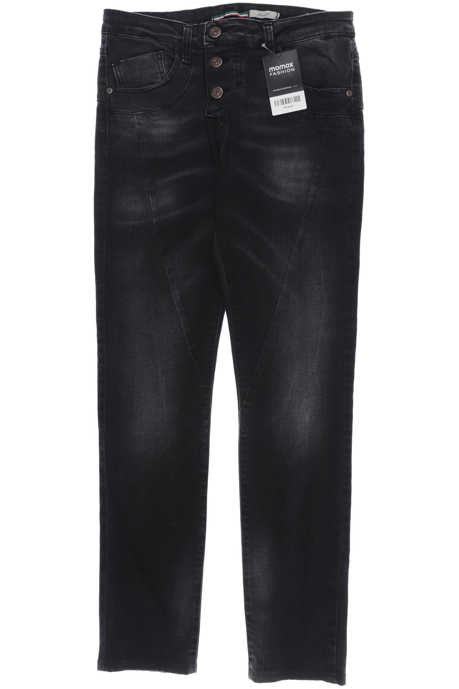 

Please Damen Jeans, schwarz, Gr. 0