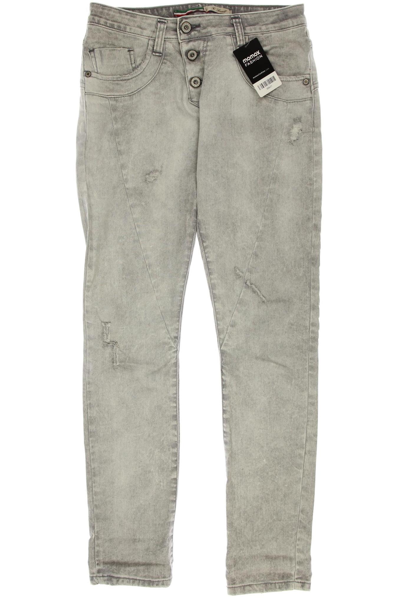 

PLEASE Damen Jeans, grau