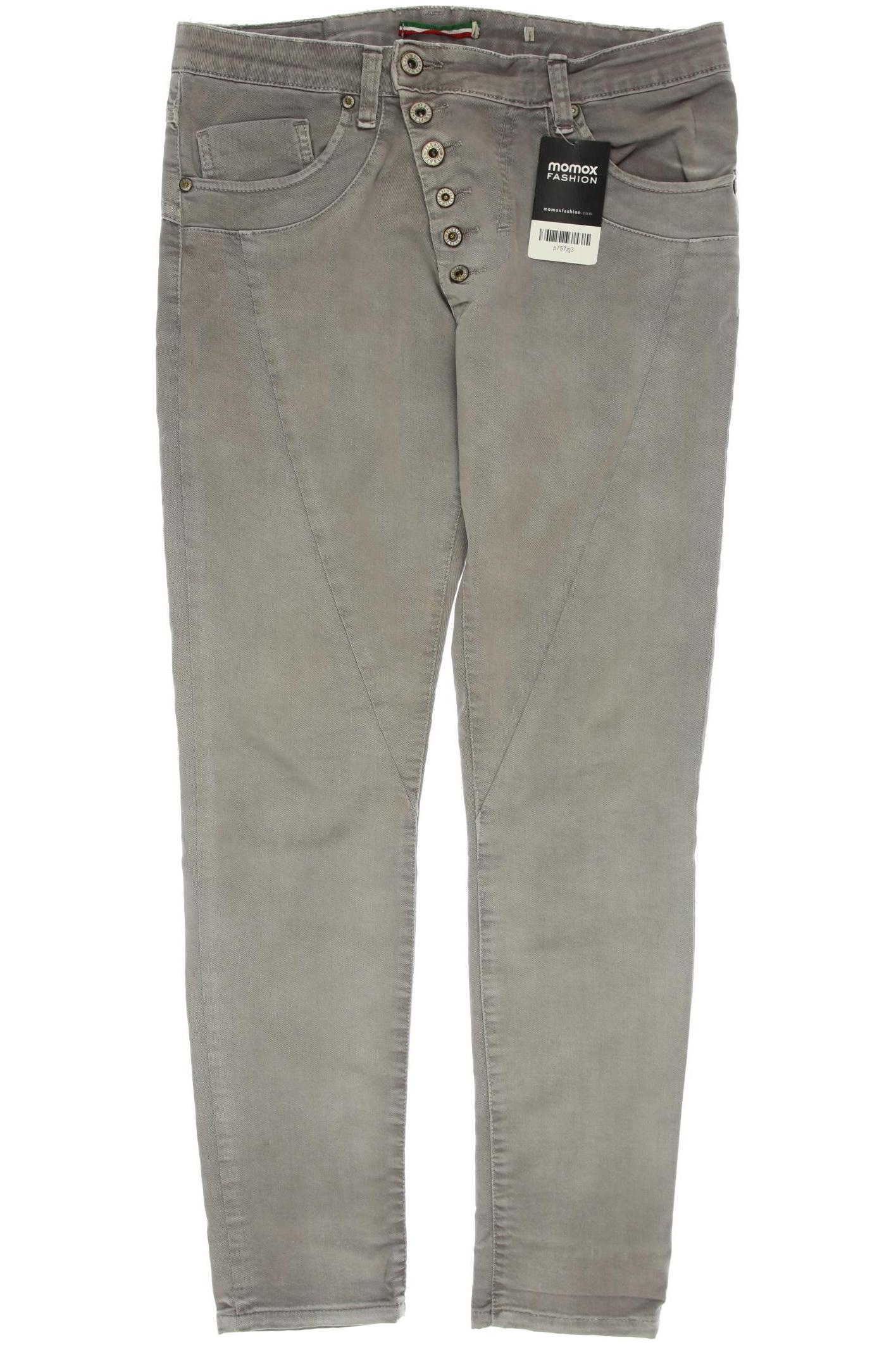 

PLEASE Damen Jeans, grau