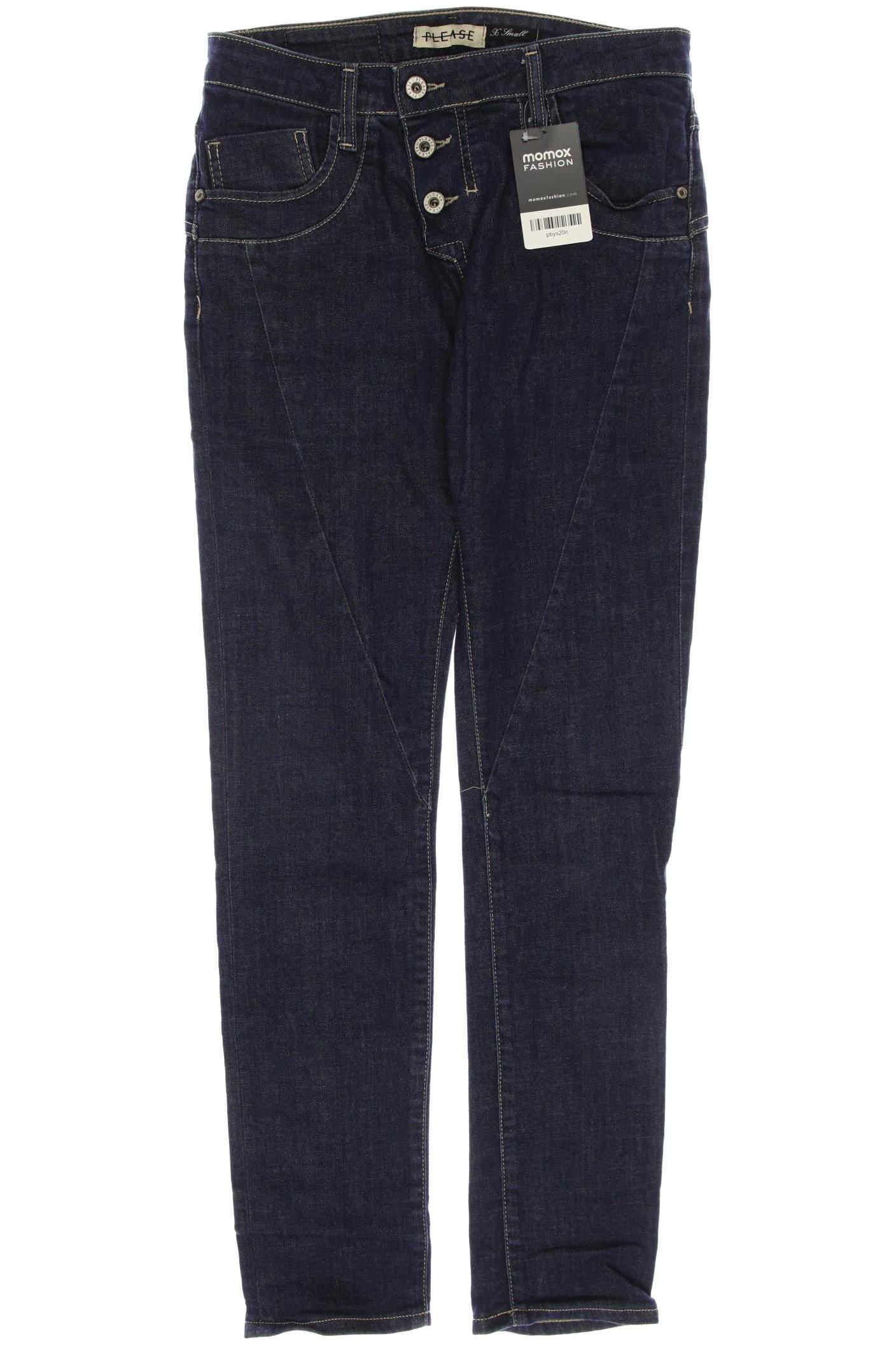 

PLEASE Damen Jeans, marineblau