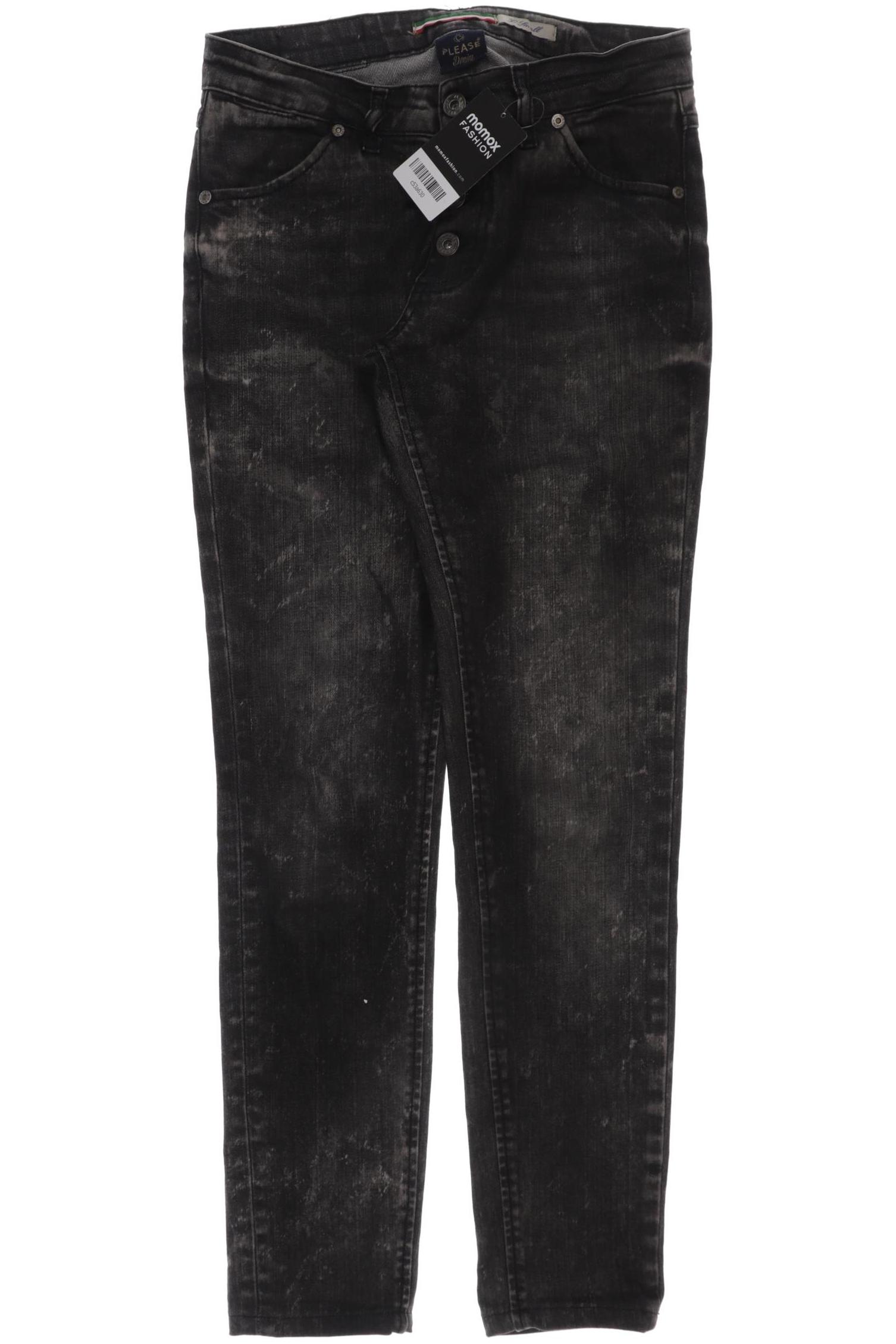 

PLEASE Damen Jeans, schwarz