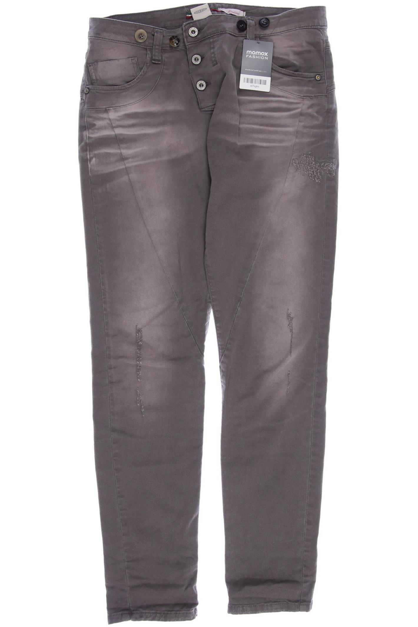 

PLEASE Damen Jeans, grau