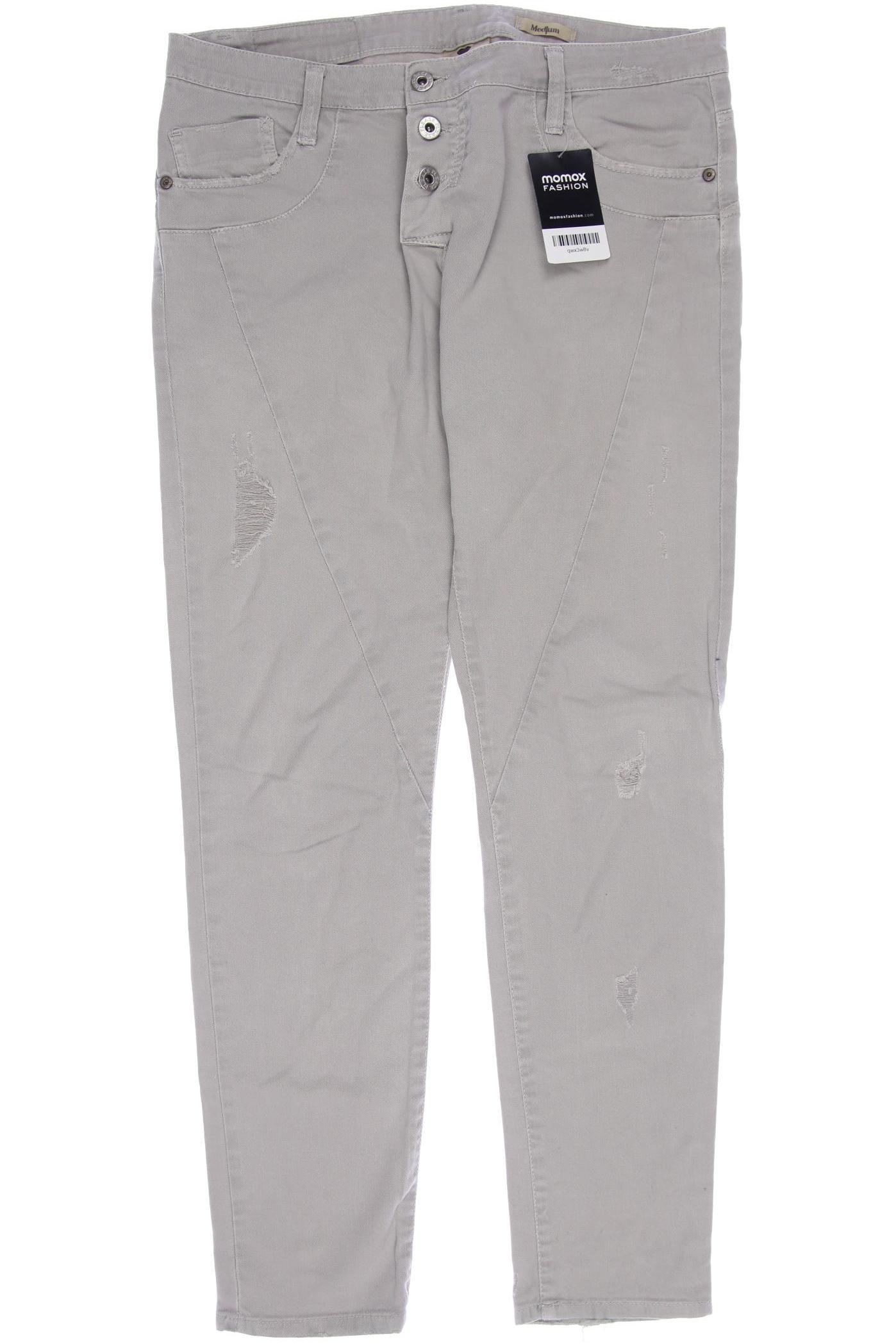 

PLEASE Damen Jeans, grau