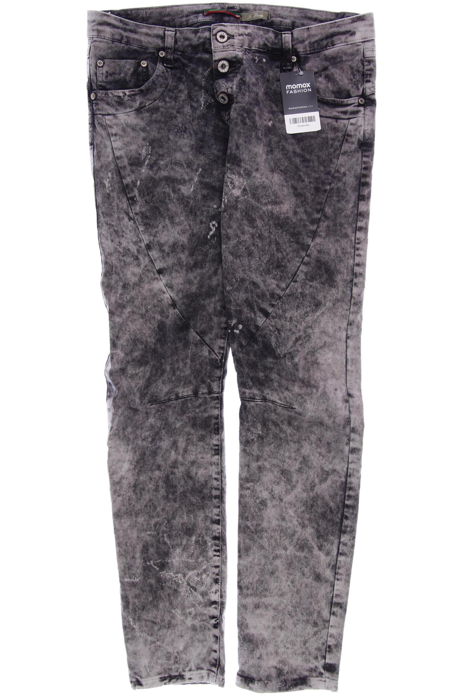 

PLEASE Damen Jeans, grau