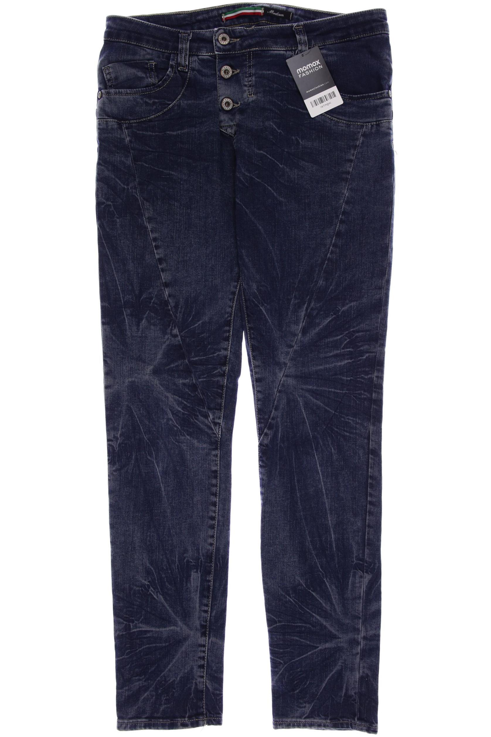 

PLEASE Damen Jeans, marineblau