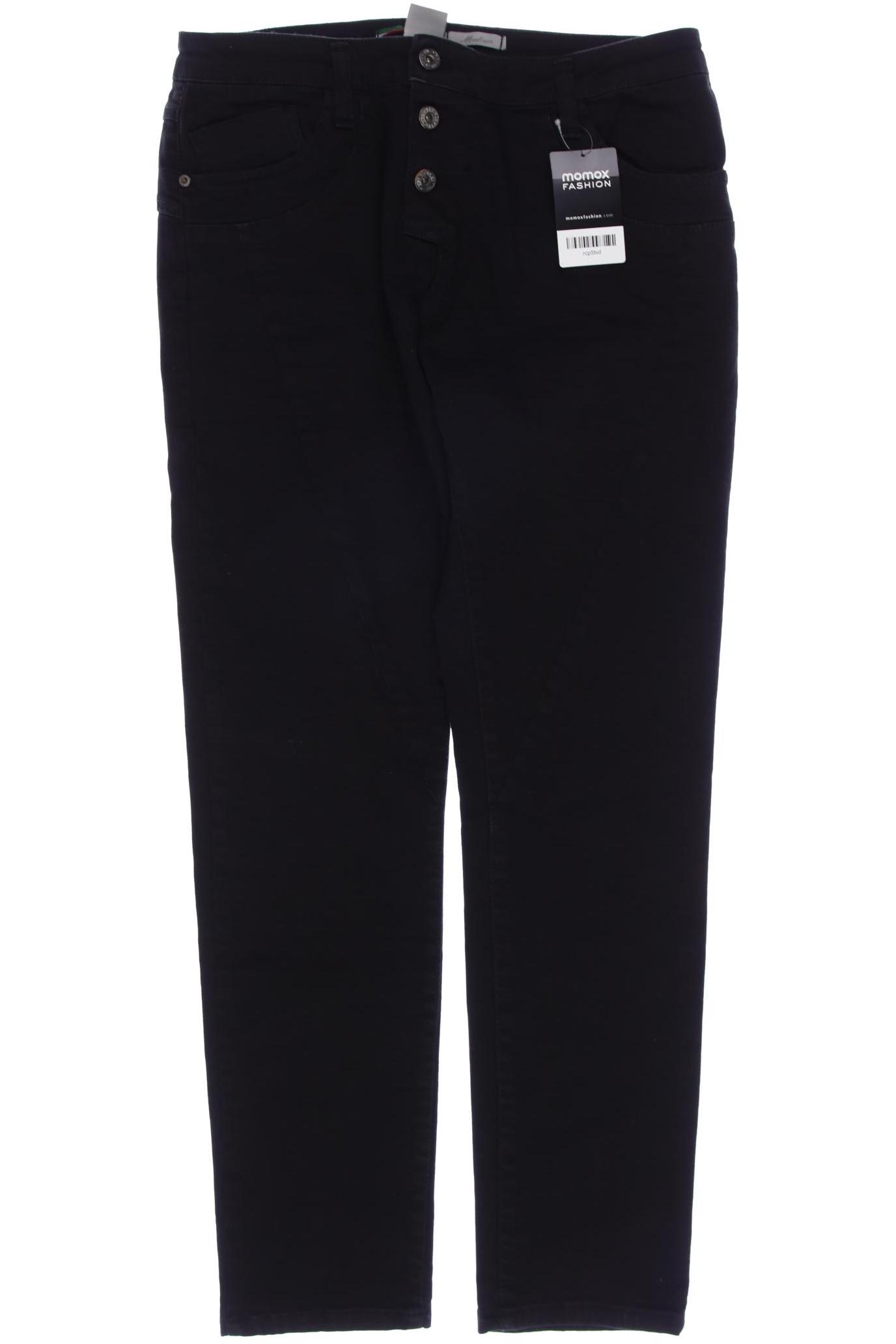 

PLEASE Damen Jeans, schwarz