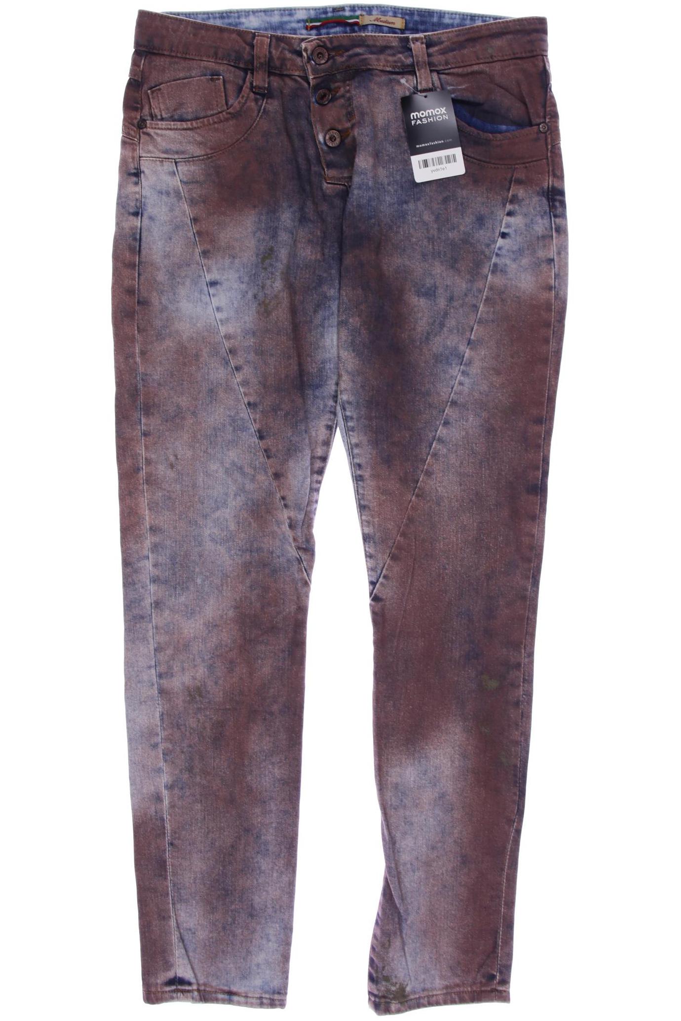 

PLEASE Damen Jeans, braun