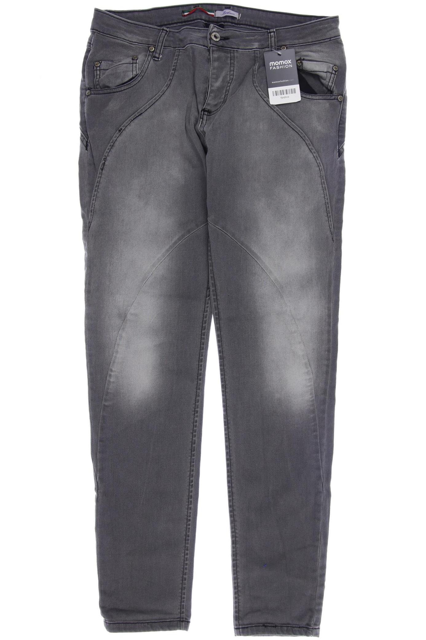 

PLEASE Damen Jeans, grau