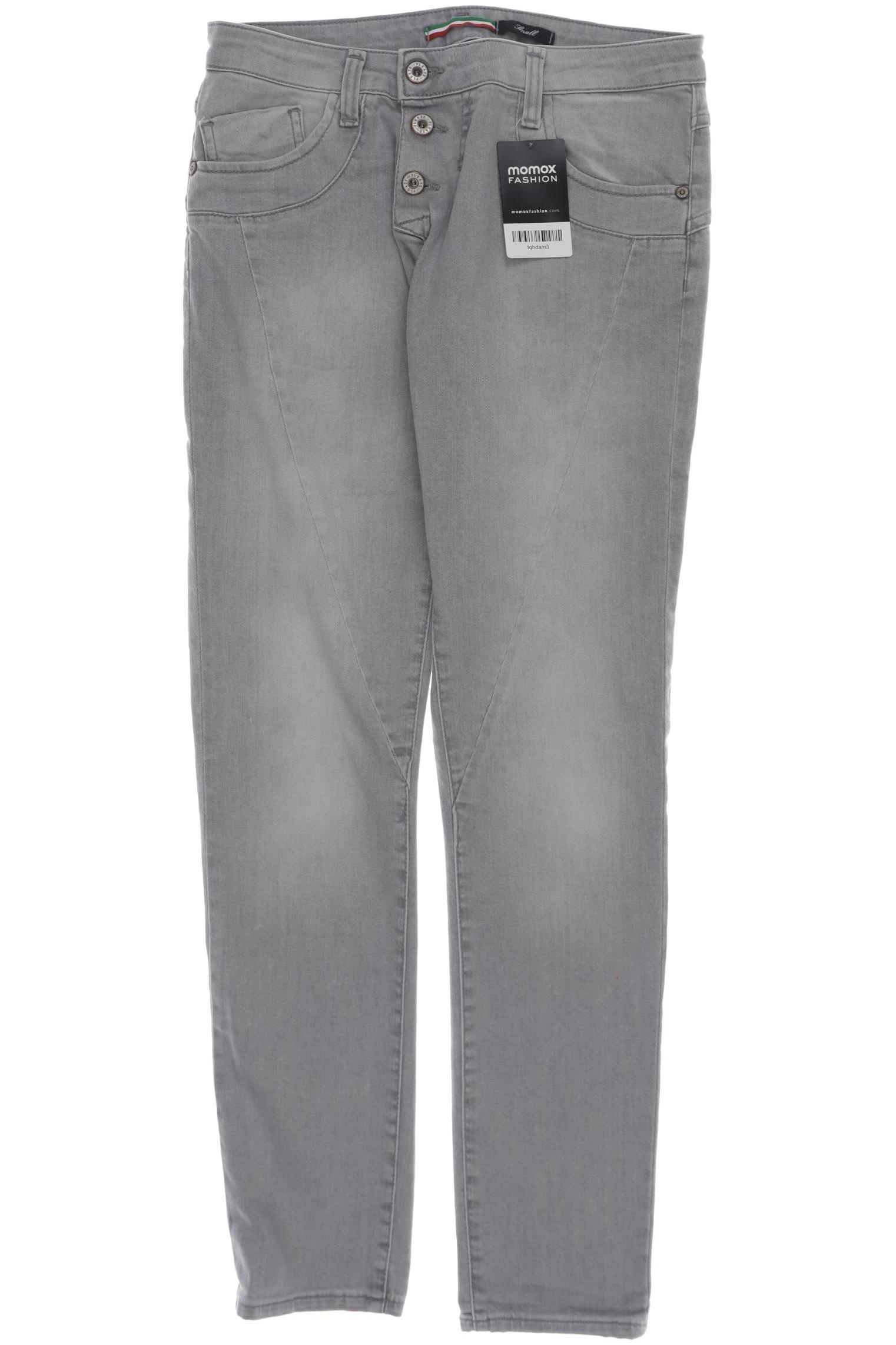 

PLEASE Damen Jeans, grau