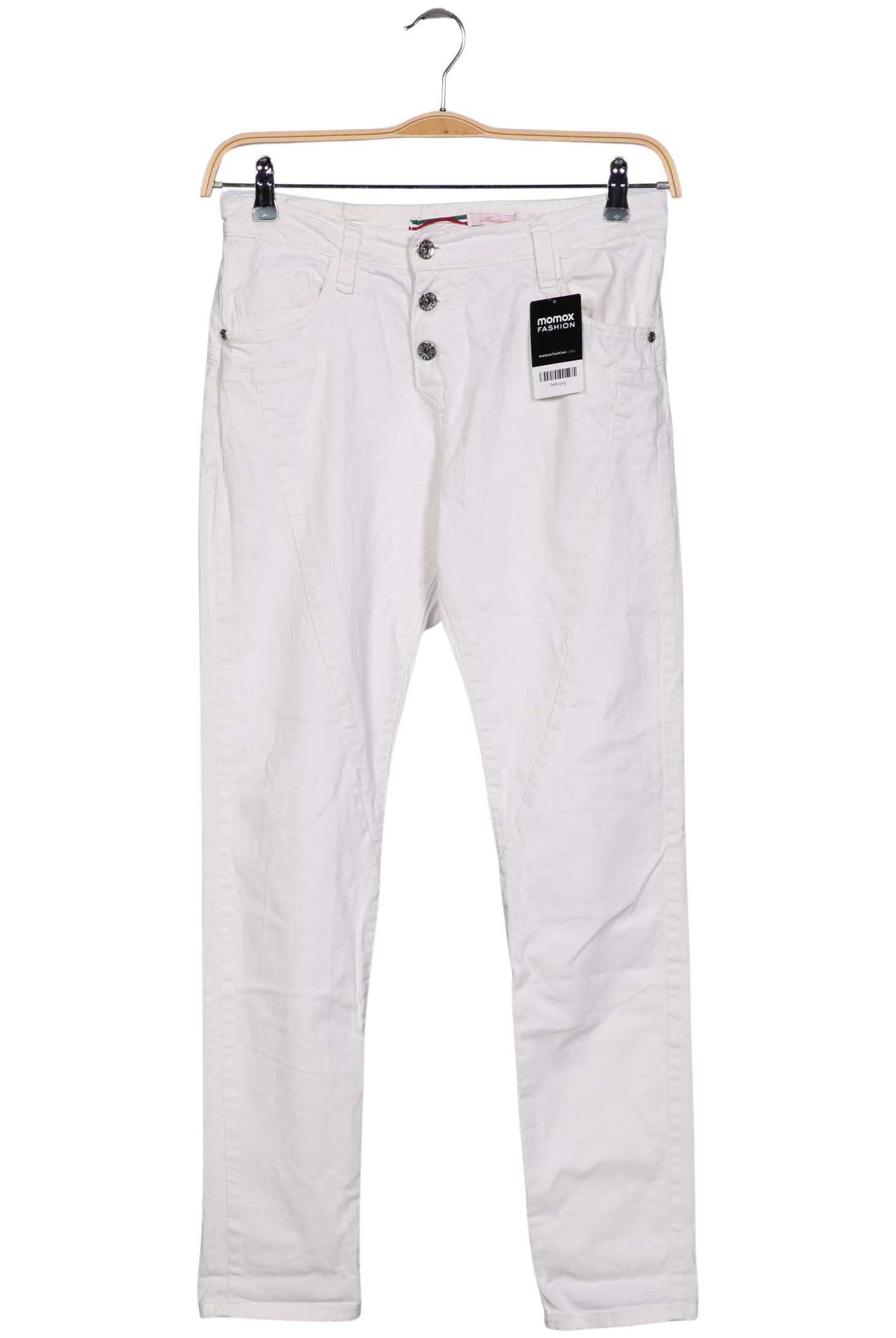 

Please Damen Jeans, weiß, Gr. 0