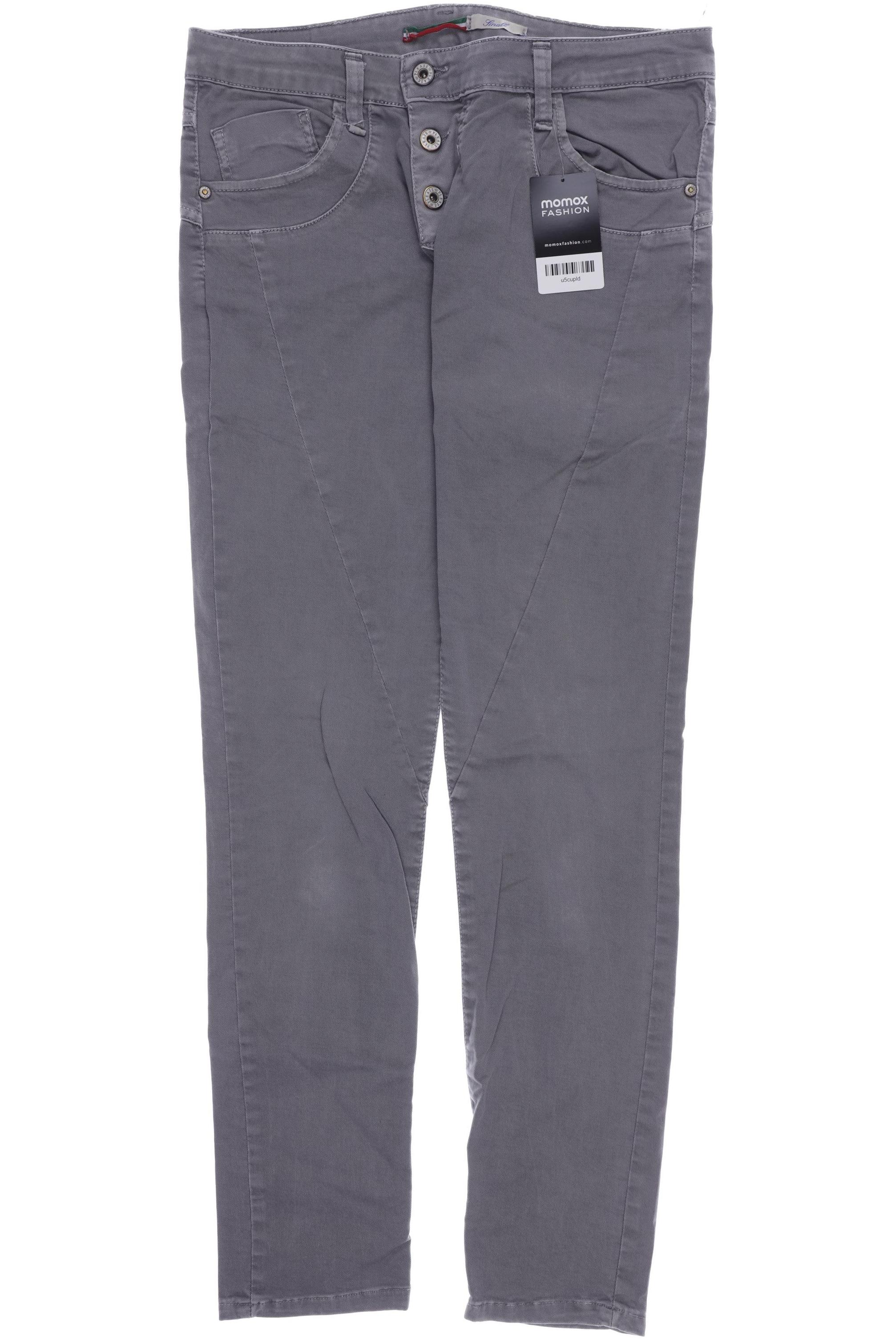 

PLEASE Damen Jeans, grau