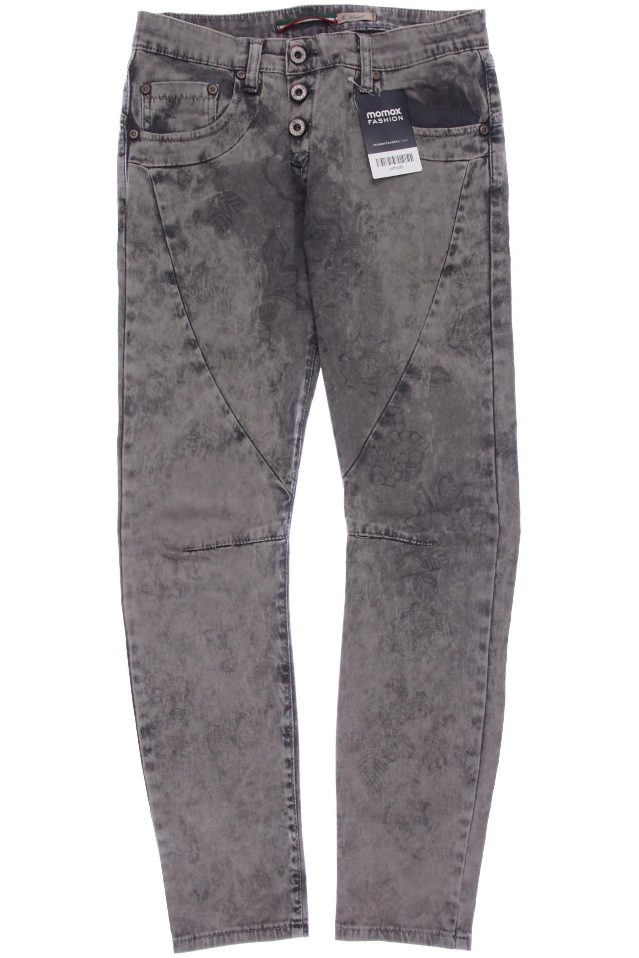

PLEASE Damen Jeans, grau