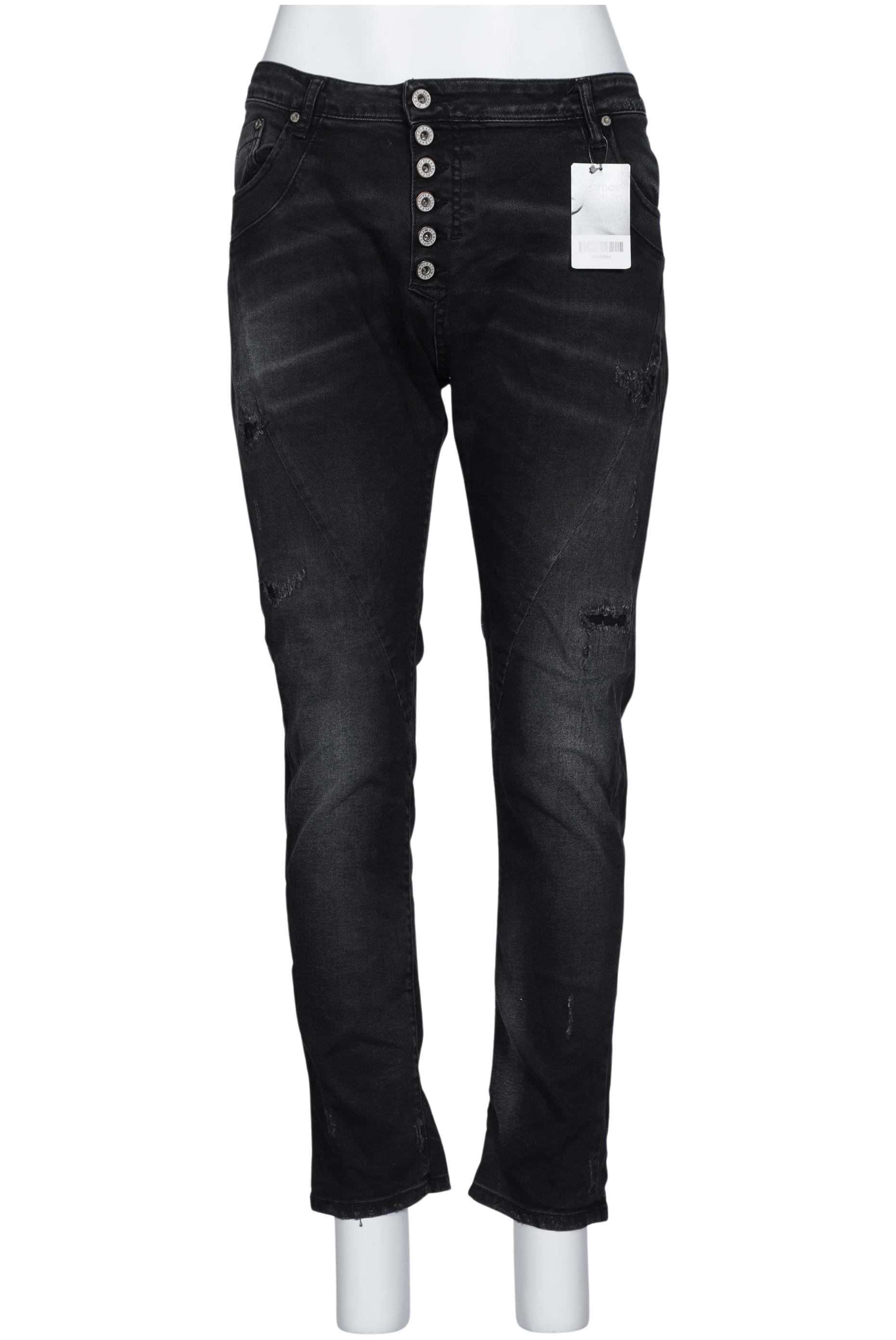 

Please Damen Jeans, schwarz, Gr. 0