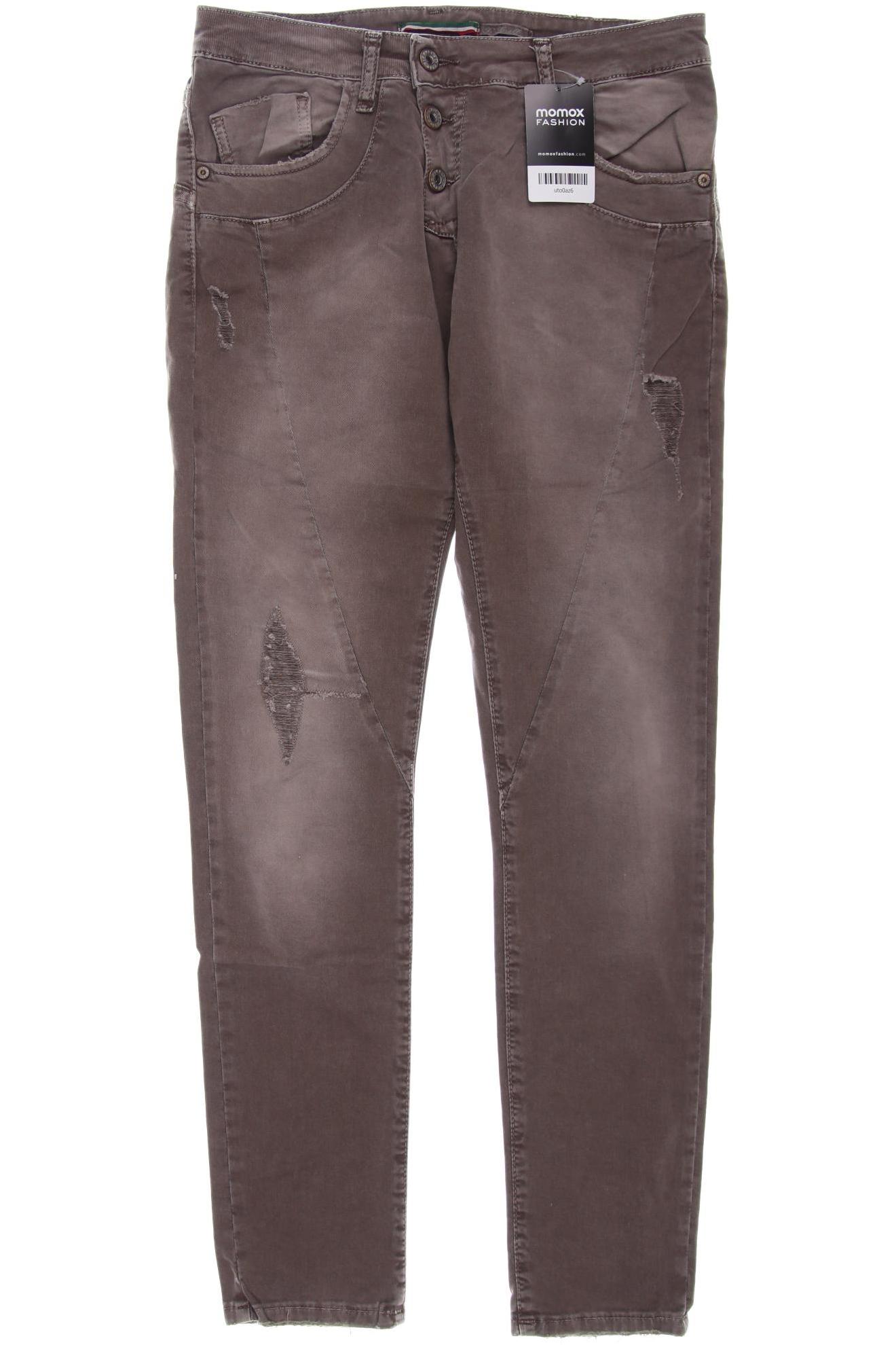 

PLEASE Damen Jeans, braun