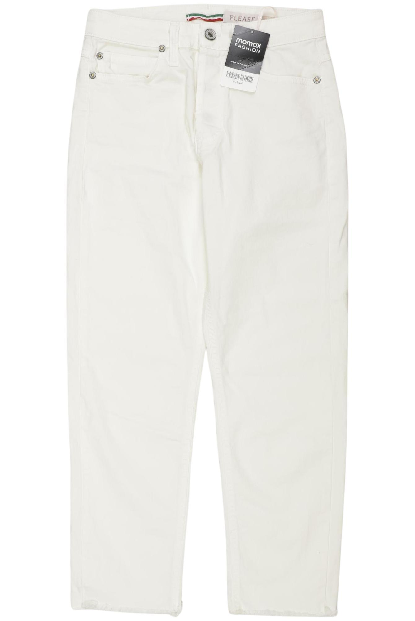 

Please Damen Jeans, weiß, Gr. 0