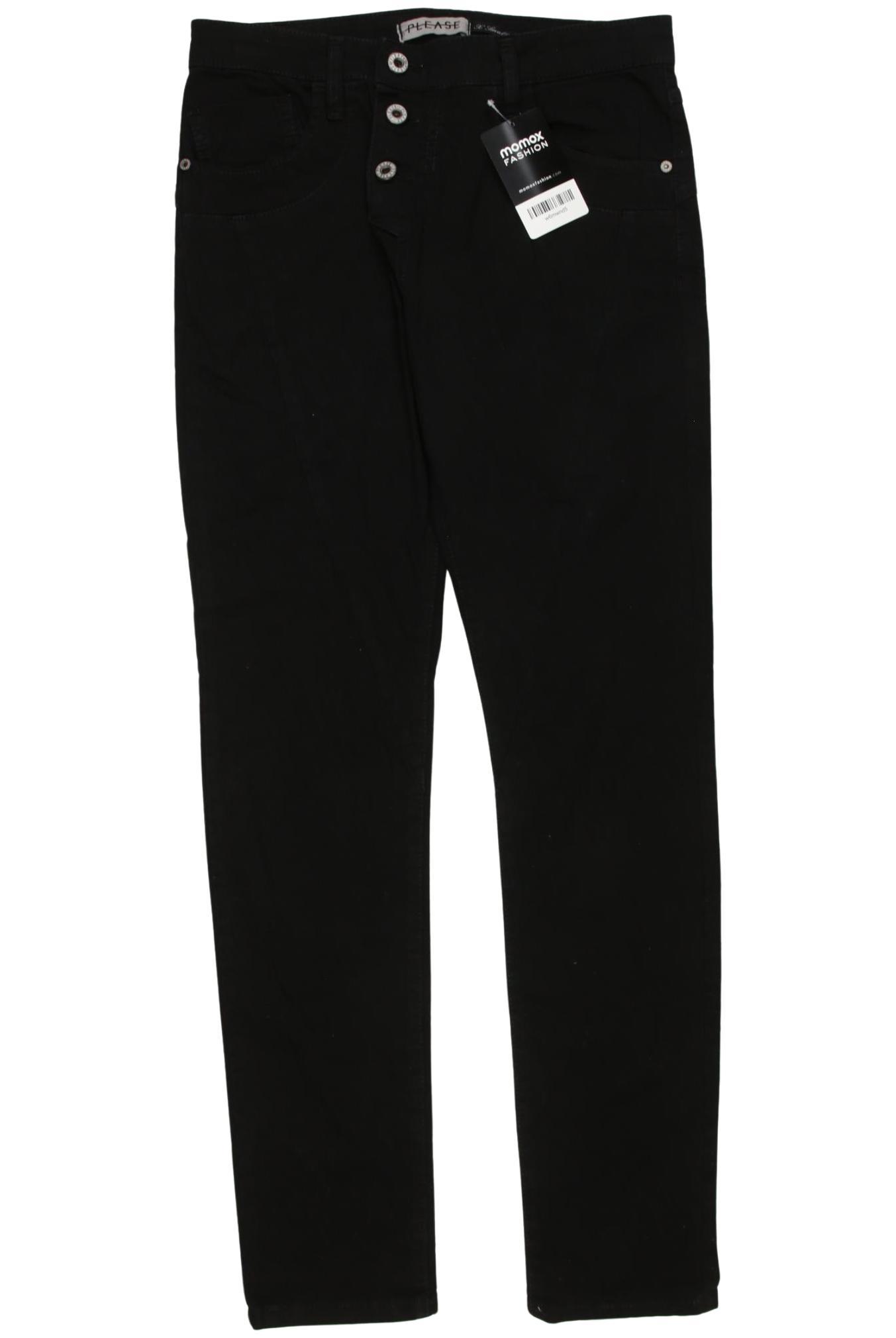 

Please Damen Jeans, schwarz, Gr. 0