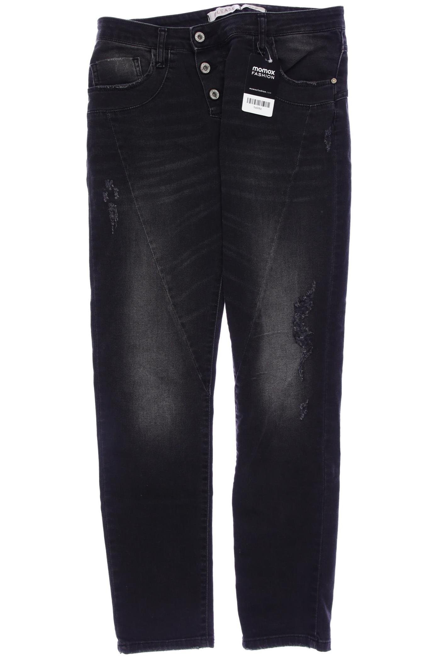 

Please Damen Jeans, schwarz, Gr. 0