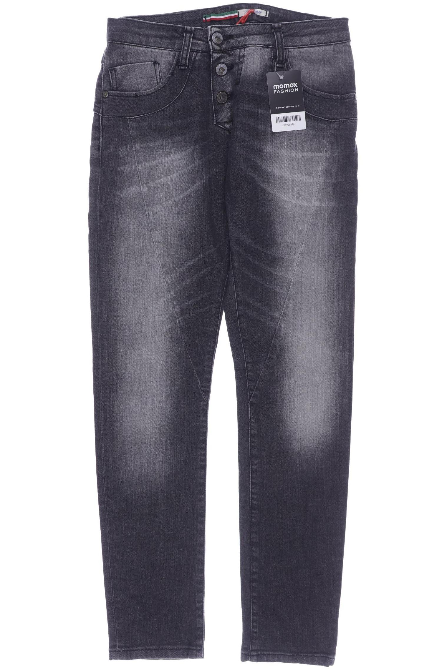 

PLEASE Damen Jeans, schwarz