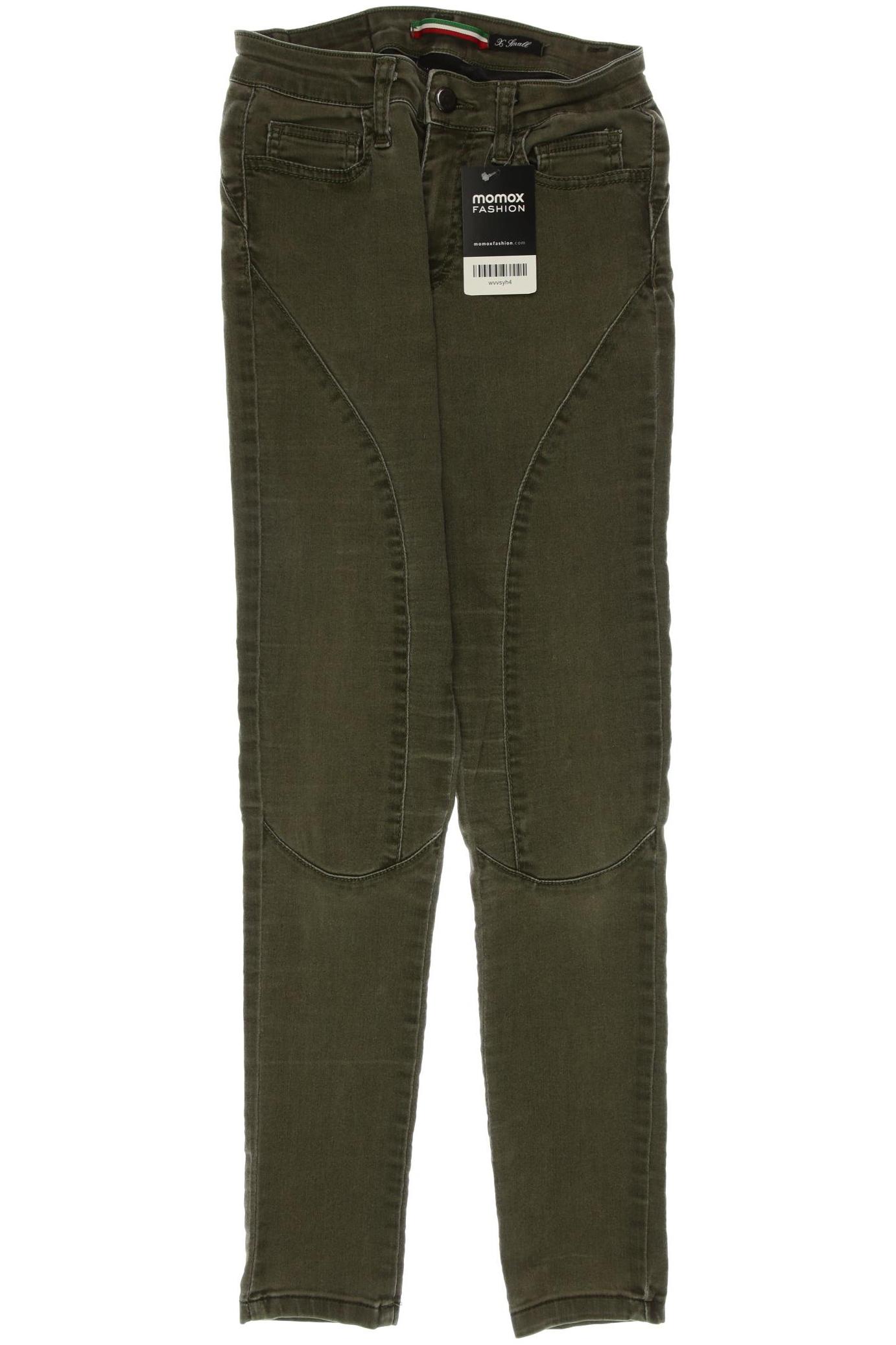 

PLEASE Damen Jeans, grün