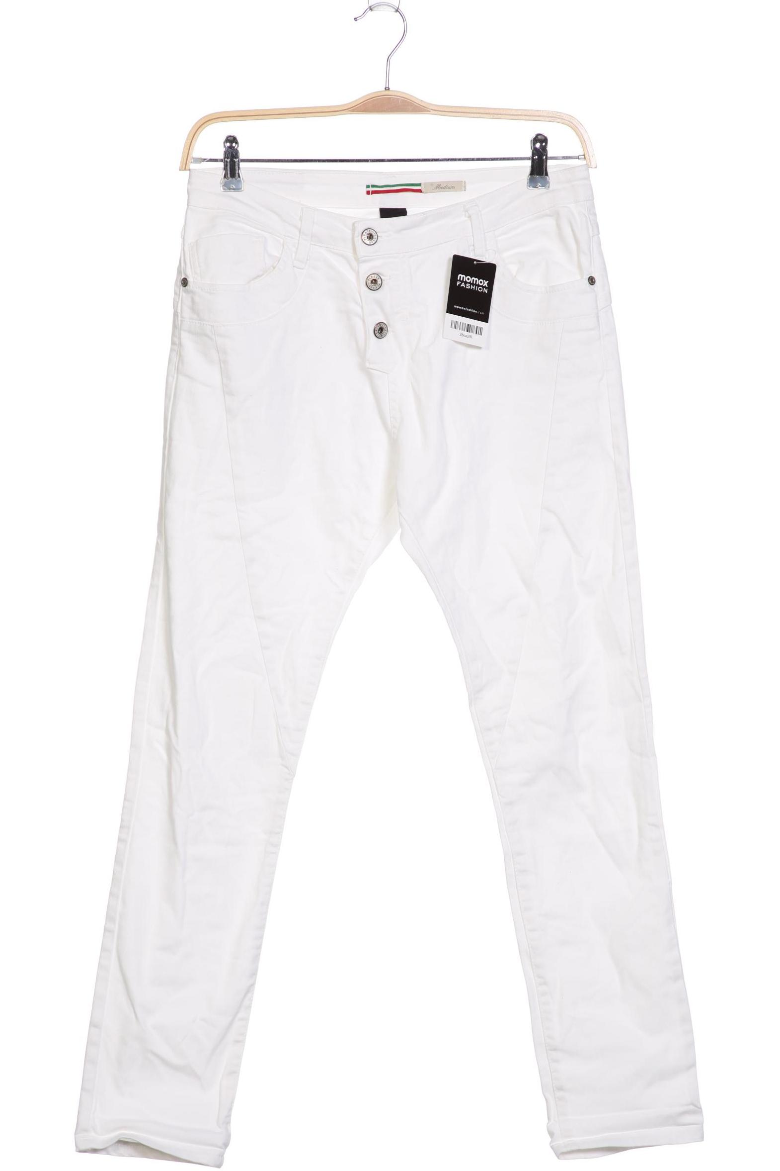 

PLEASE Damen Jeans, weiß