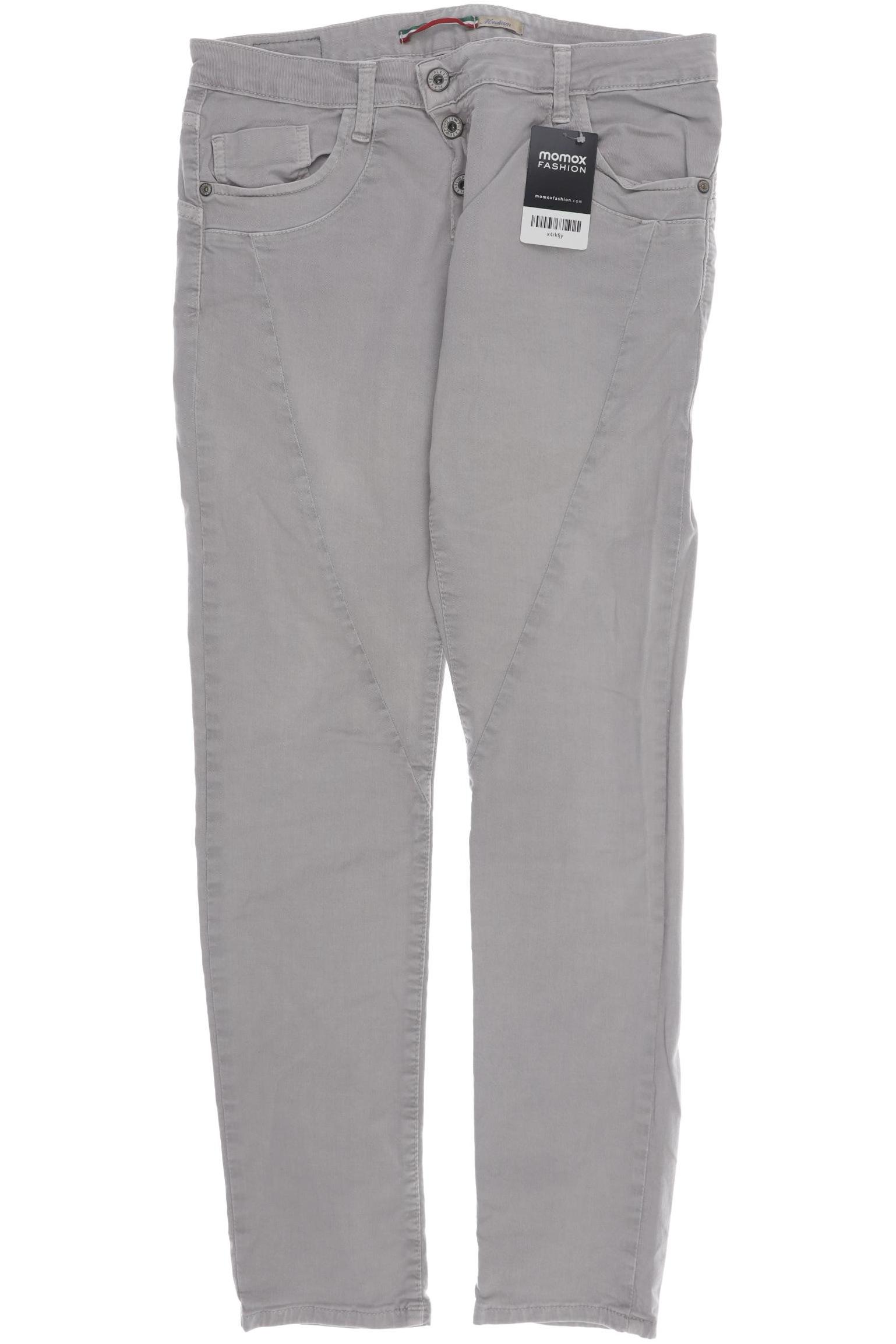 

PLEASE Damen Jeans, grau