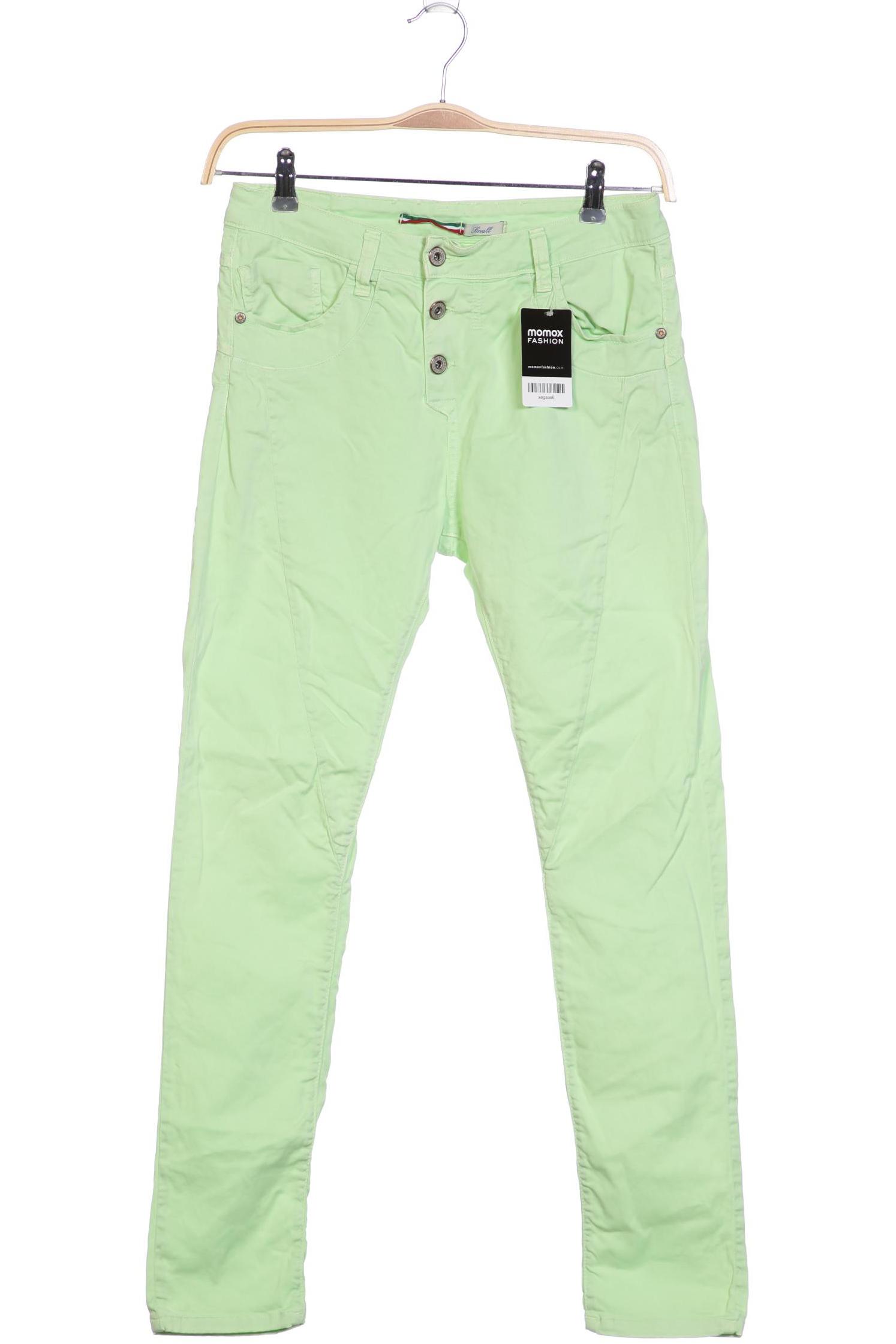 

PLEASE Damen Jeans, hellgrün