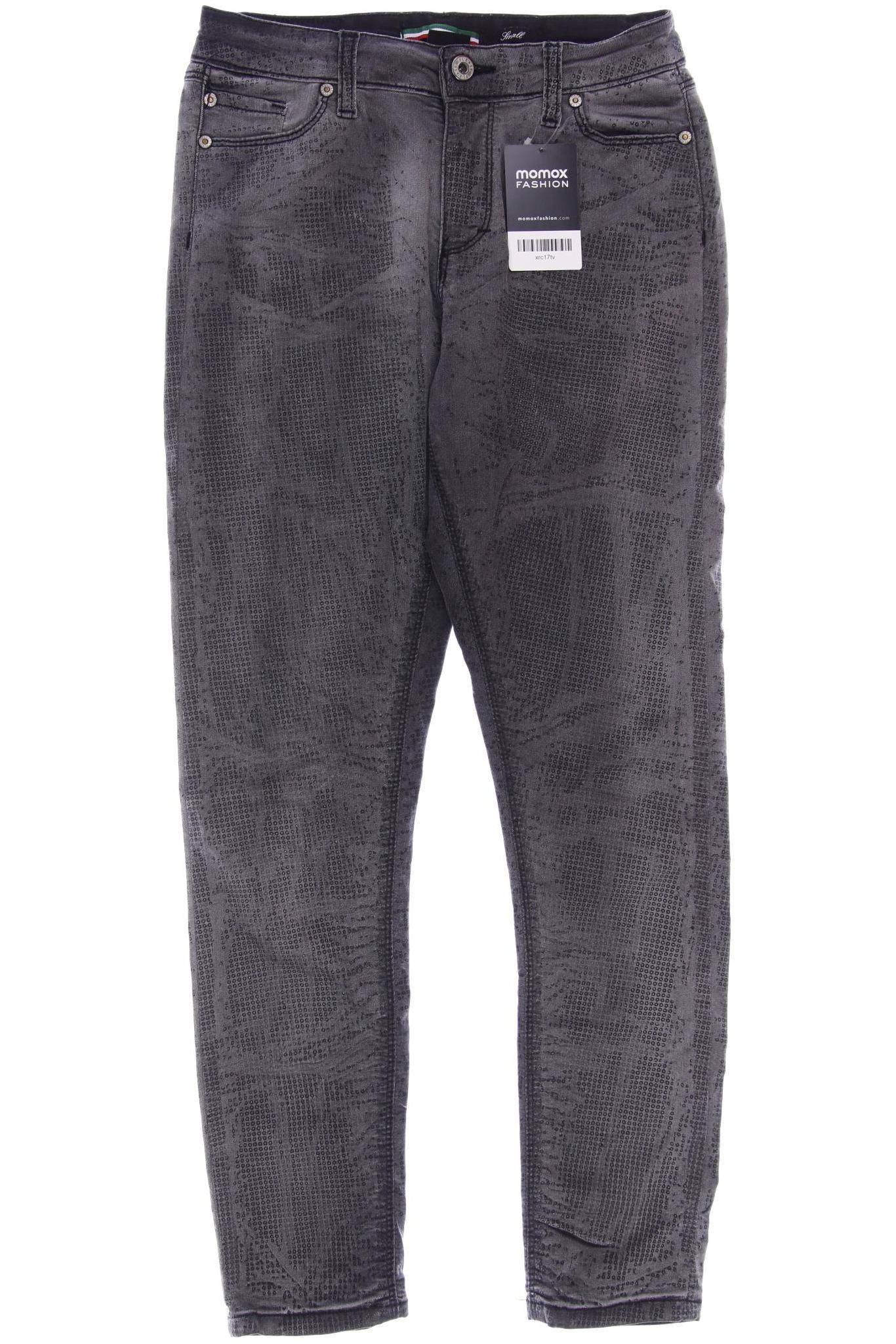 

PLEASE Damen Jeans, grau