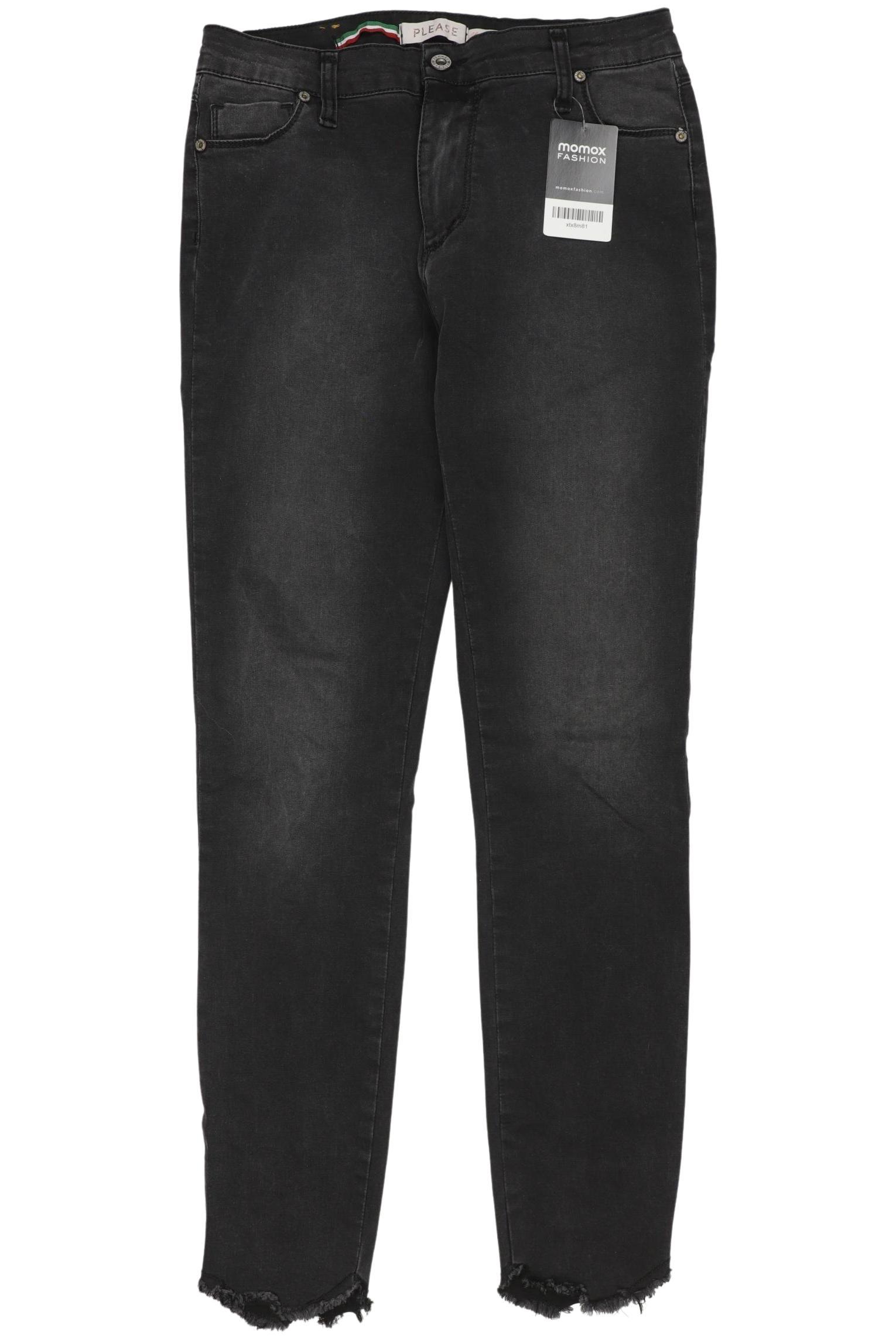 

Please Damen Jeans, schwarz, Gr. 0