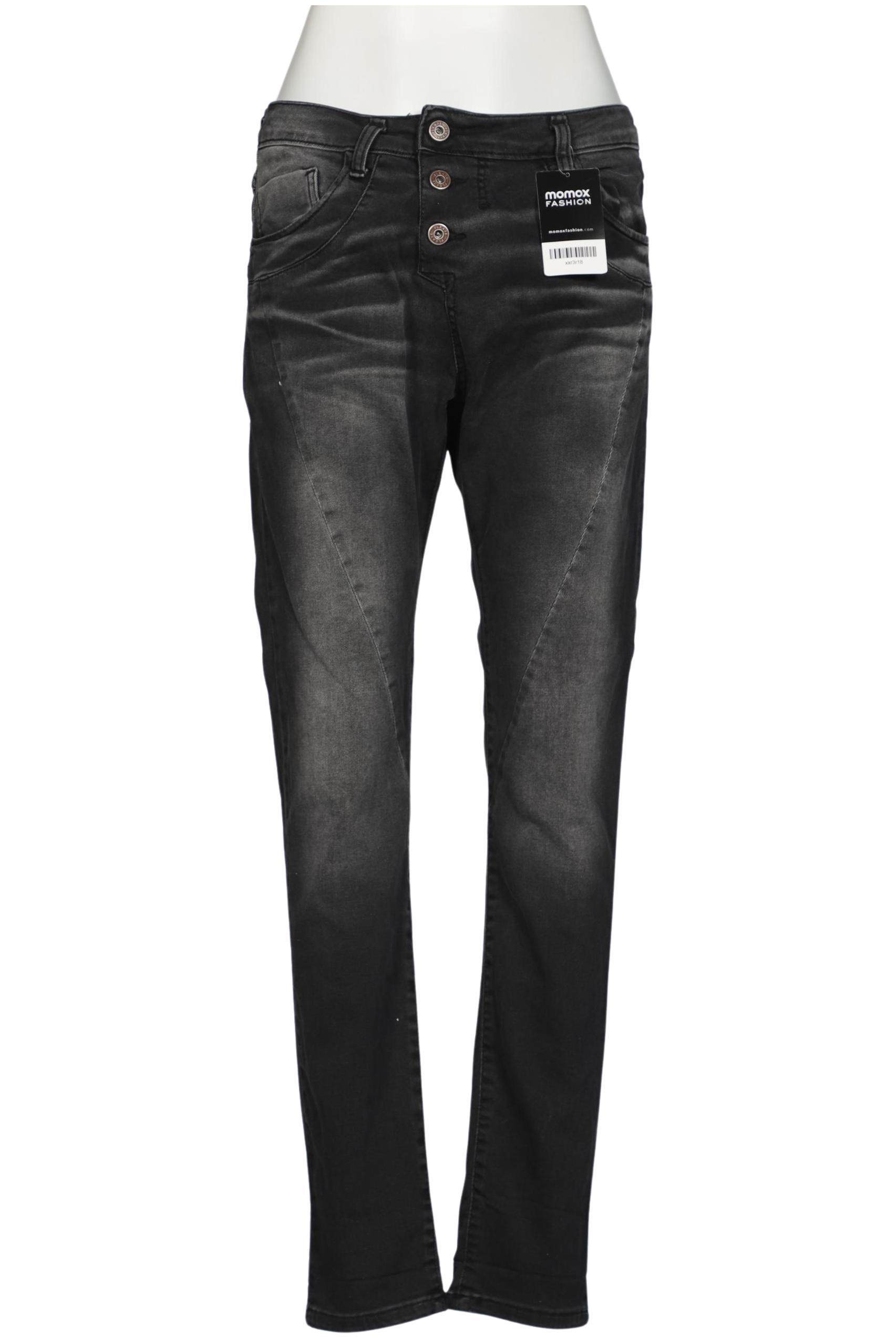 

Please Damen Jeans, schwarz, Gr. 0