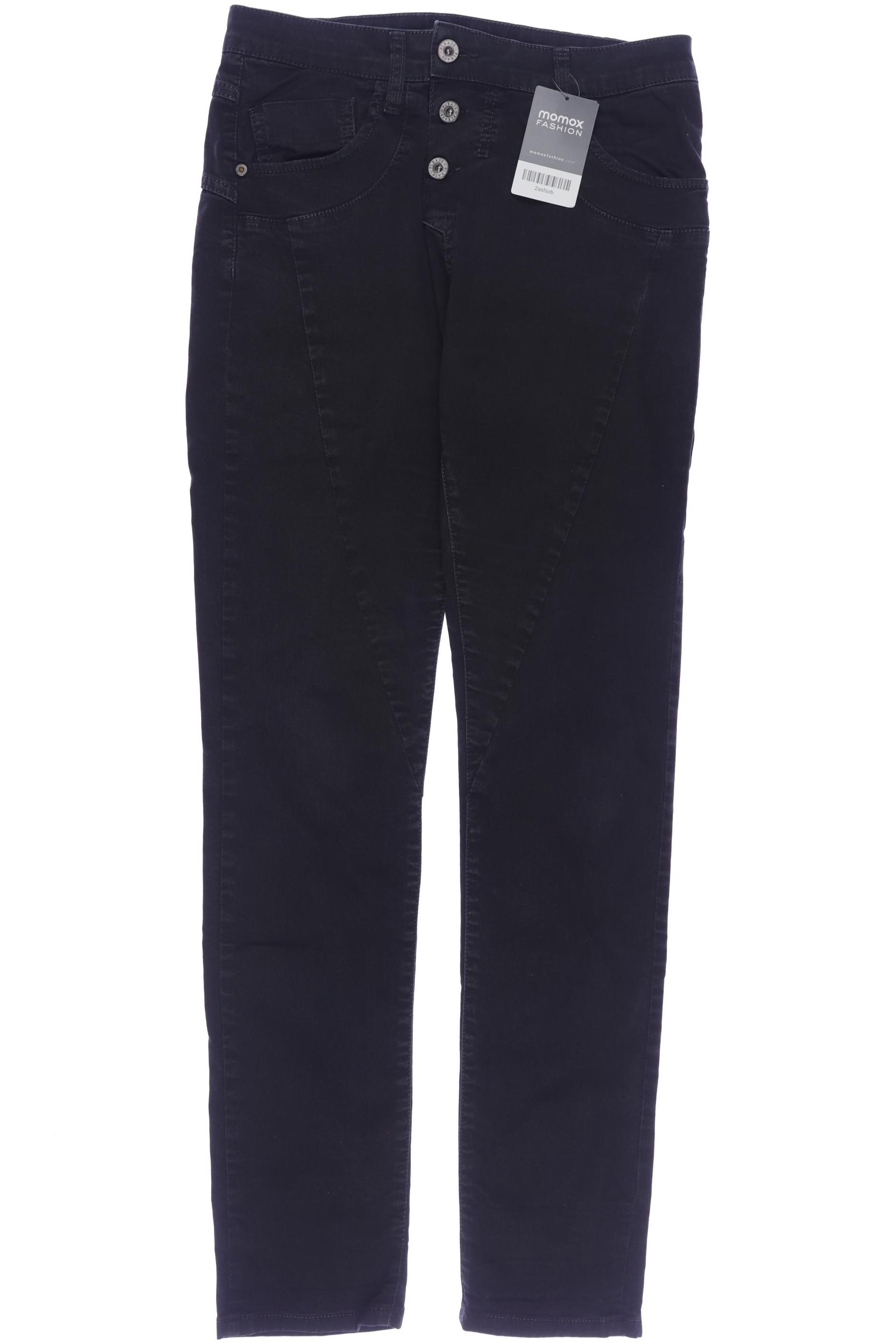 

Please Damen Jeans, schwarz, Gr. 0