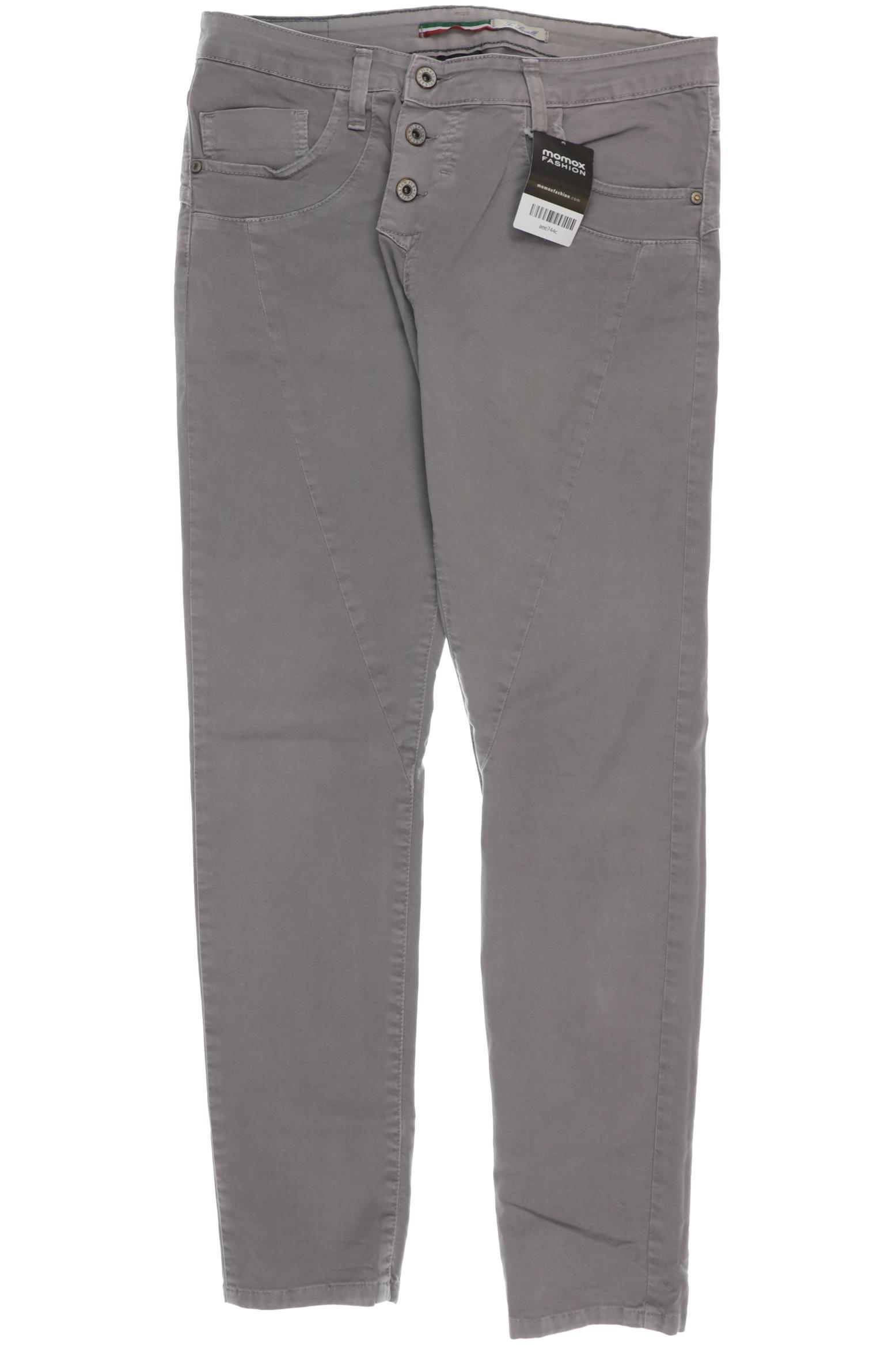 

PLEASE Damen Jeans, grau