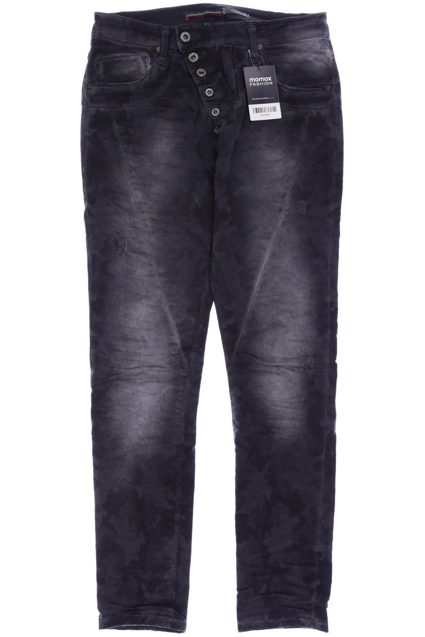 

PLEASE Damen Jeans, grau