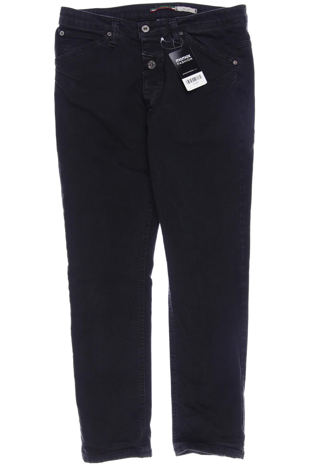 

PLEASE Damen Jeans, schwarz