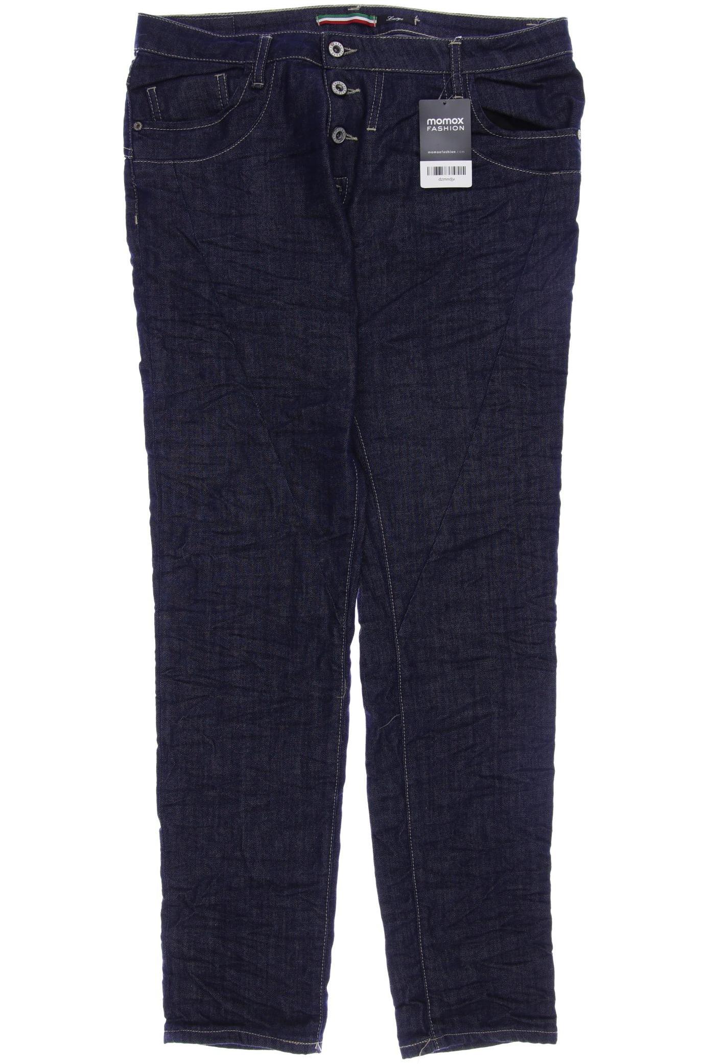 

PLEASE Damen Jeans, marineblau