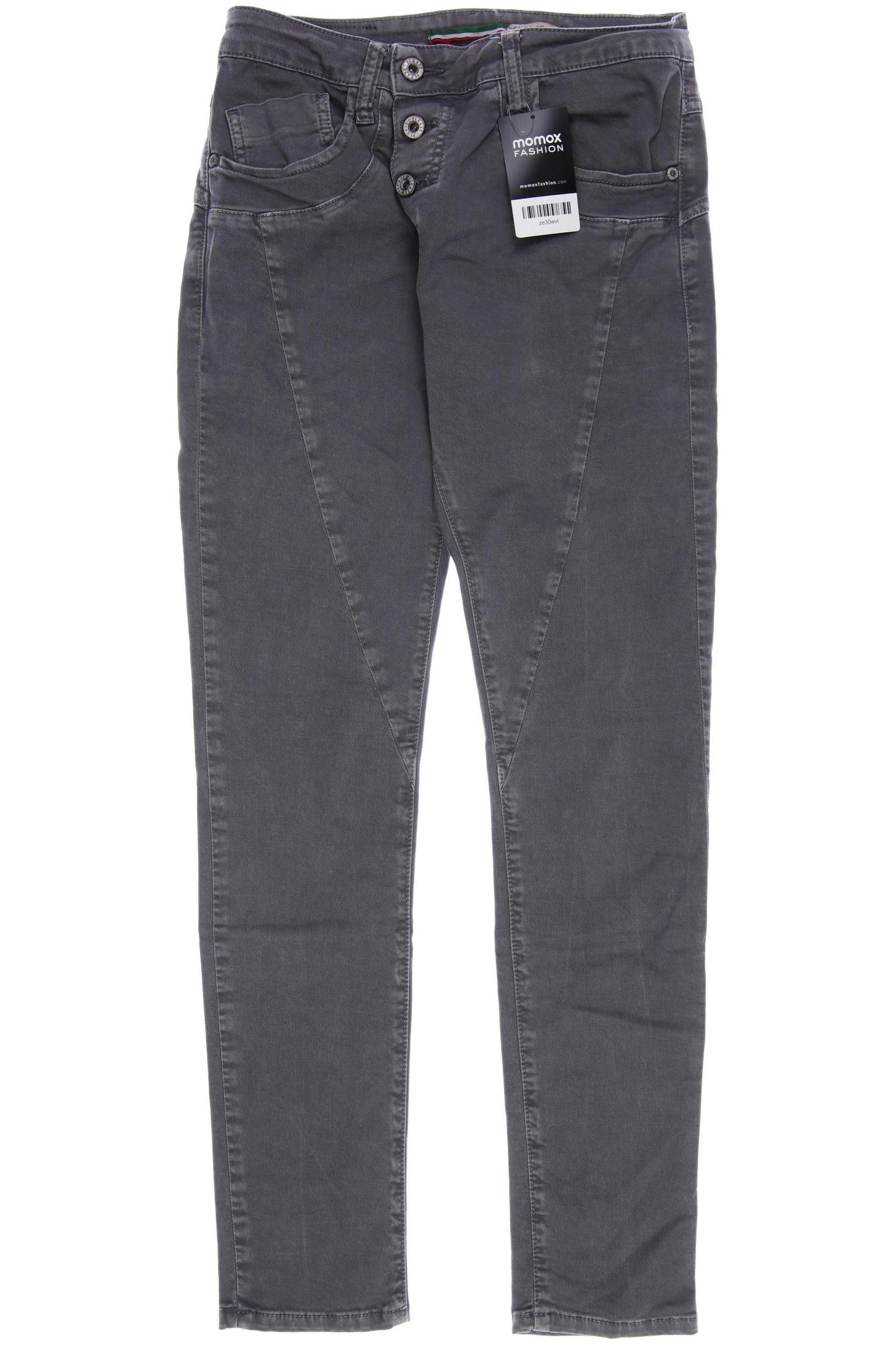

PLEASE Damen Jeans, grau