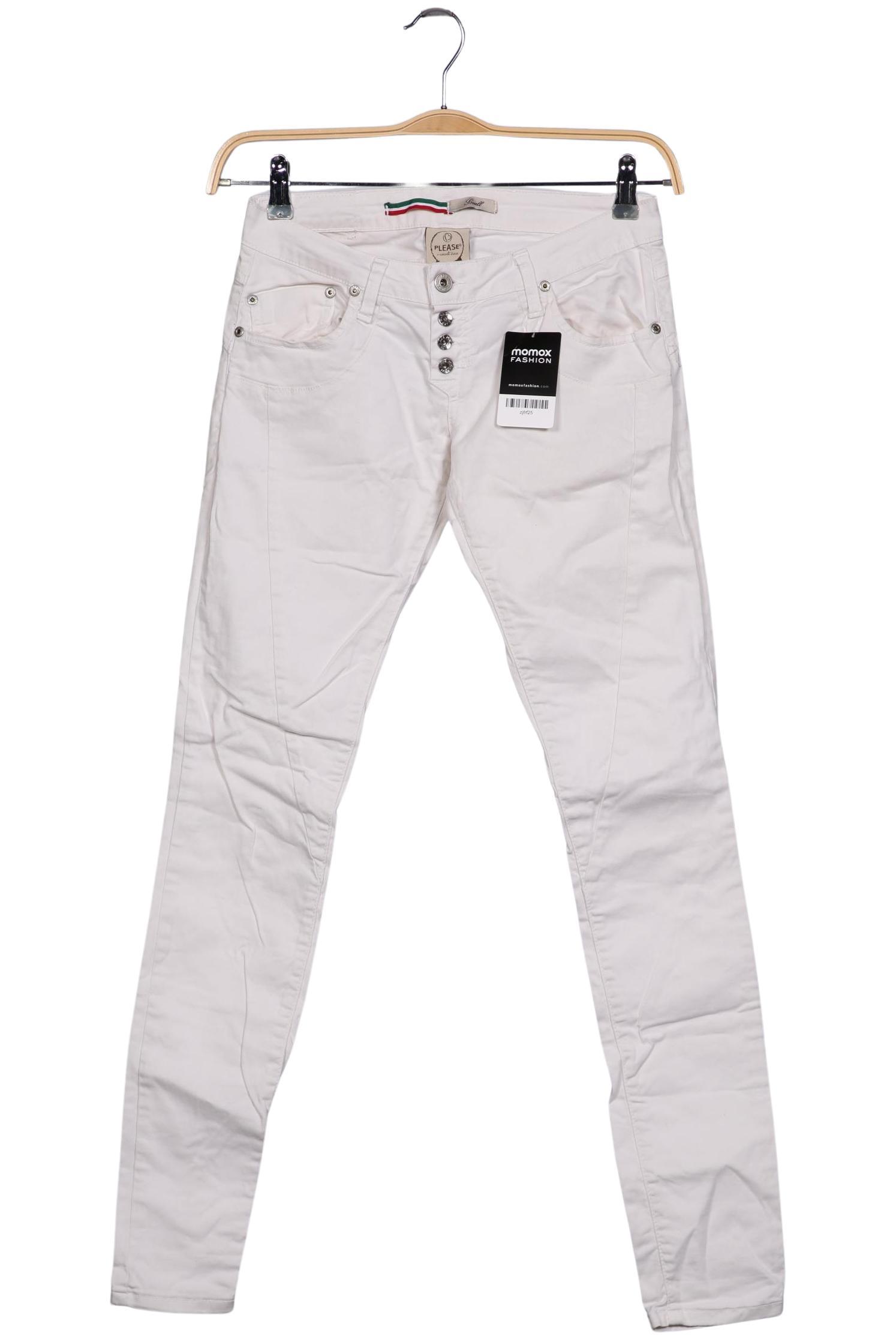 

Please Damen Jeans, weiß, Gr. 0