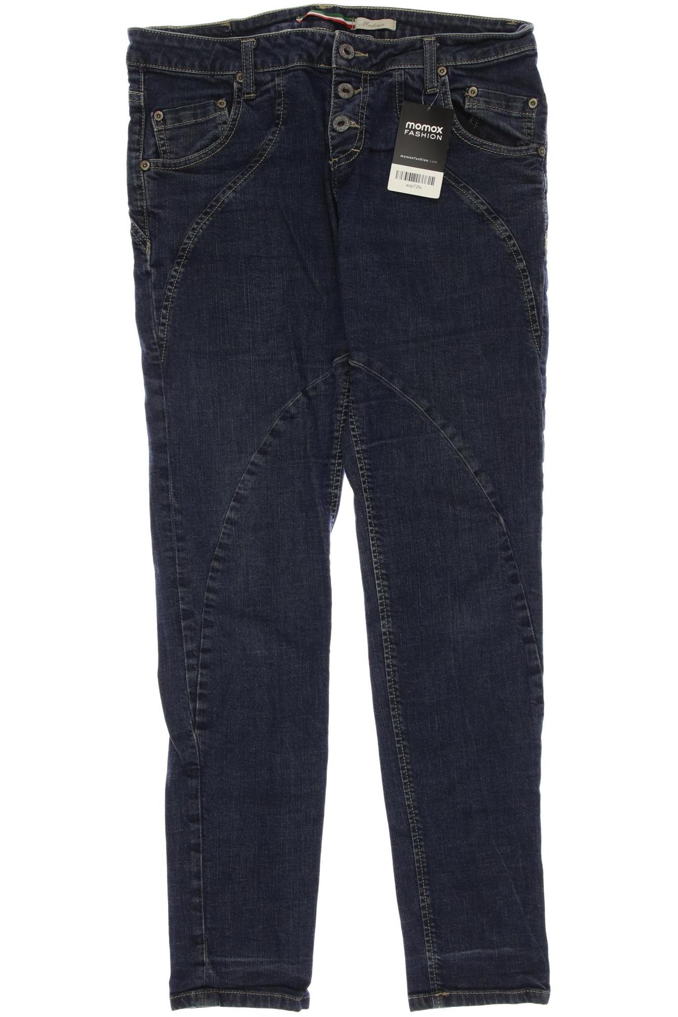 

PLEASE Damen Jeans, marineblau