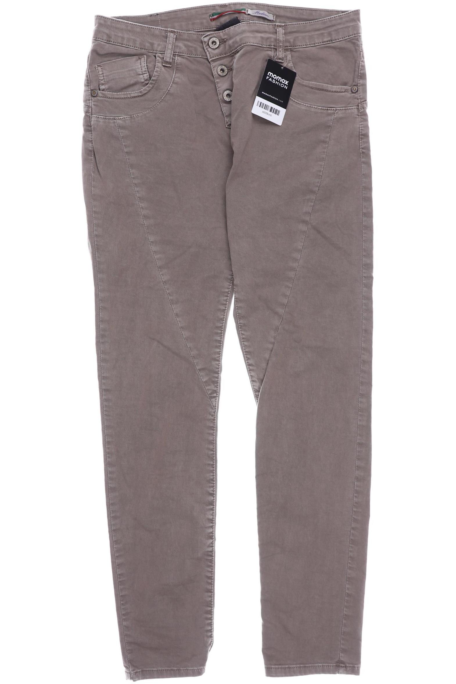 

PLEASE Damen Jeans, braun