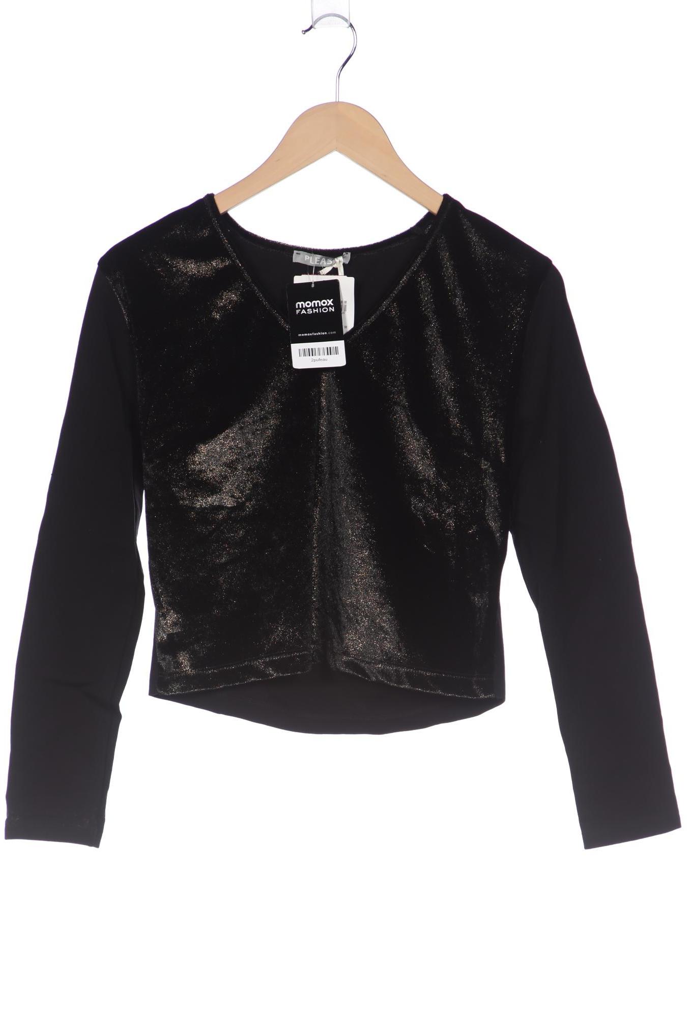 

PLEASE Damen Langarmshirt, schwarz