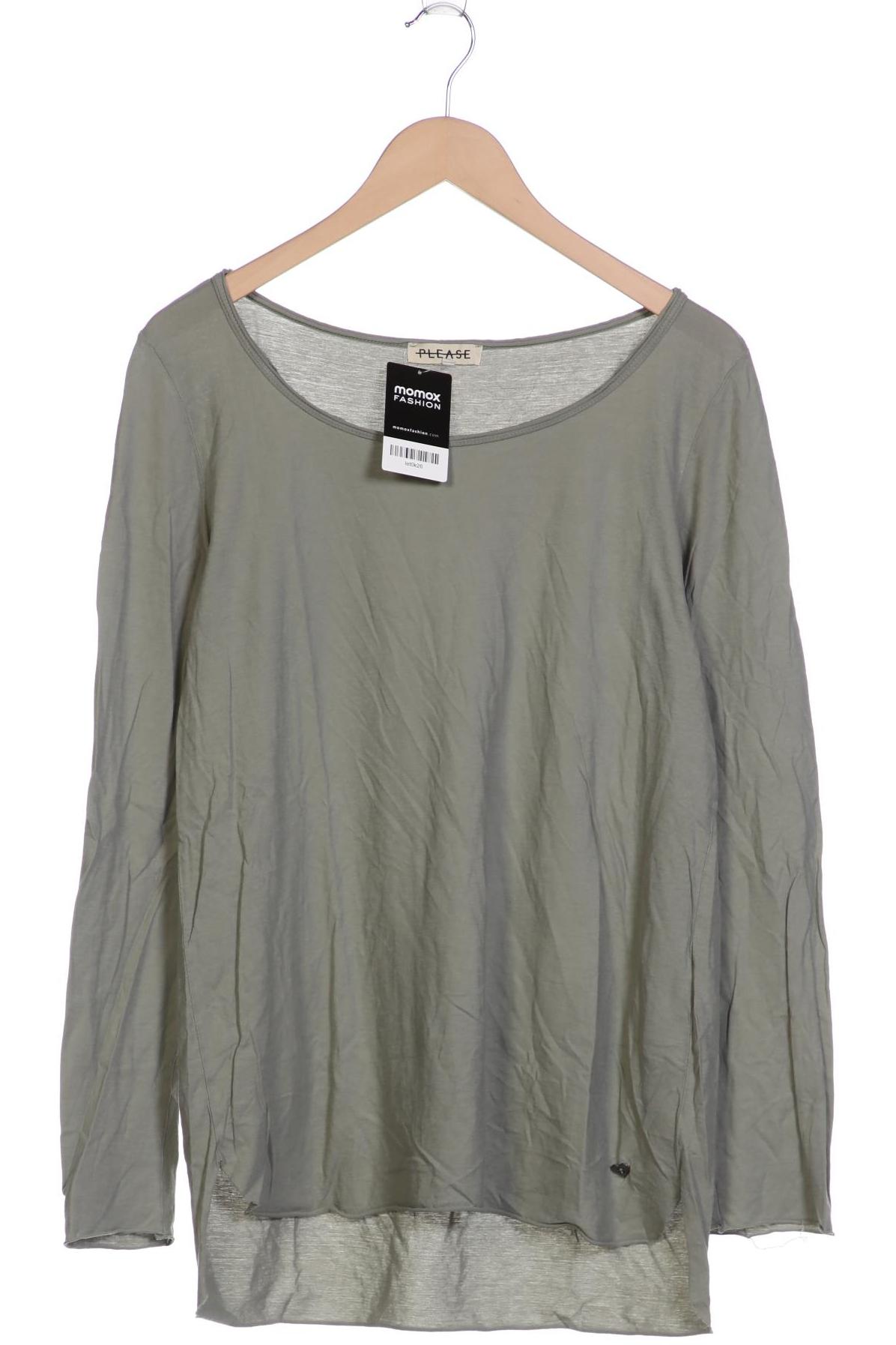 

PLEASE Damen Langarmshirt, grau
